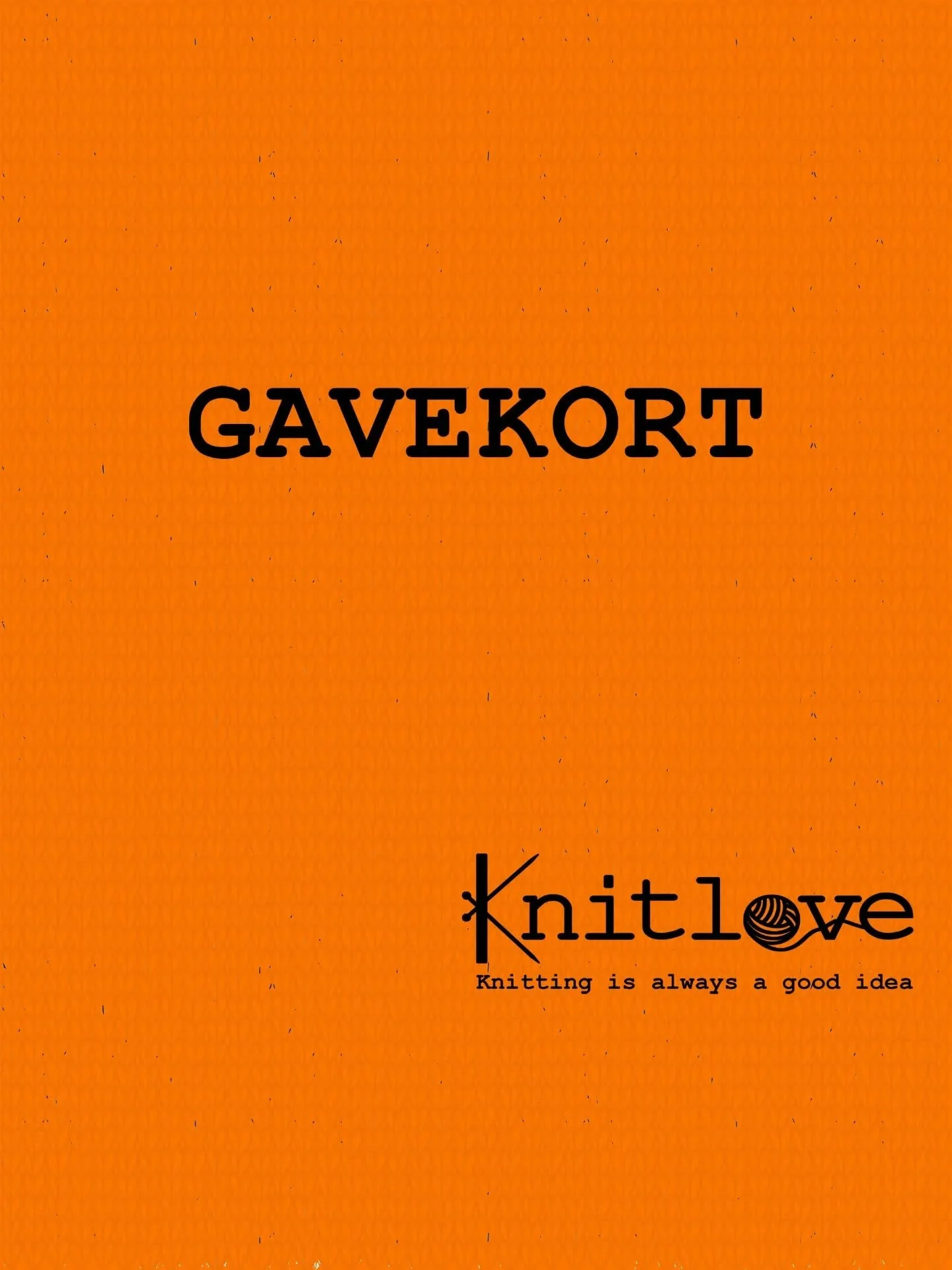 Heisann, rakk du ikke &aring; kj&oslash;pe alle julegavene 😅🎅
Kj&oslash;p et elektronisk gavekort fra Knitlove davel 😁
Du velger selv bel&oslash;pet og det kan sendes enten til deg for &aring; skrive ut &aring; pakke inn, eller det kan sendes dire