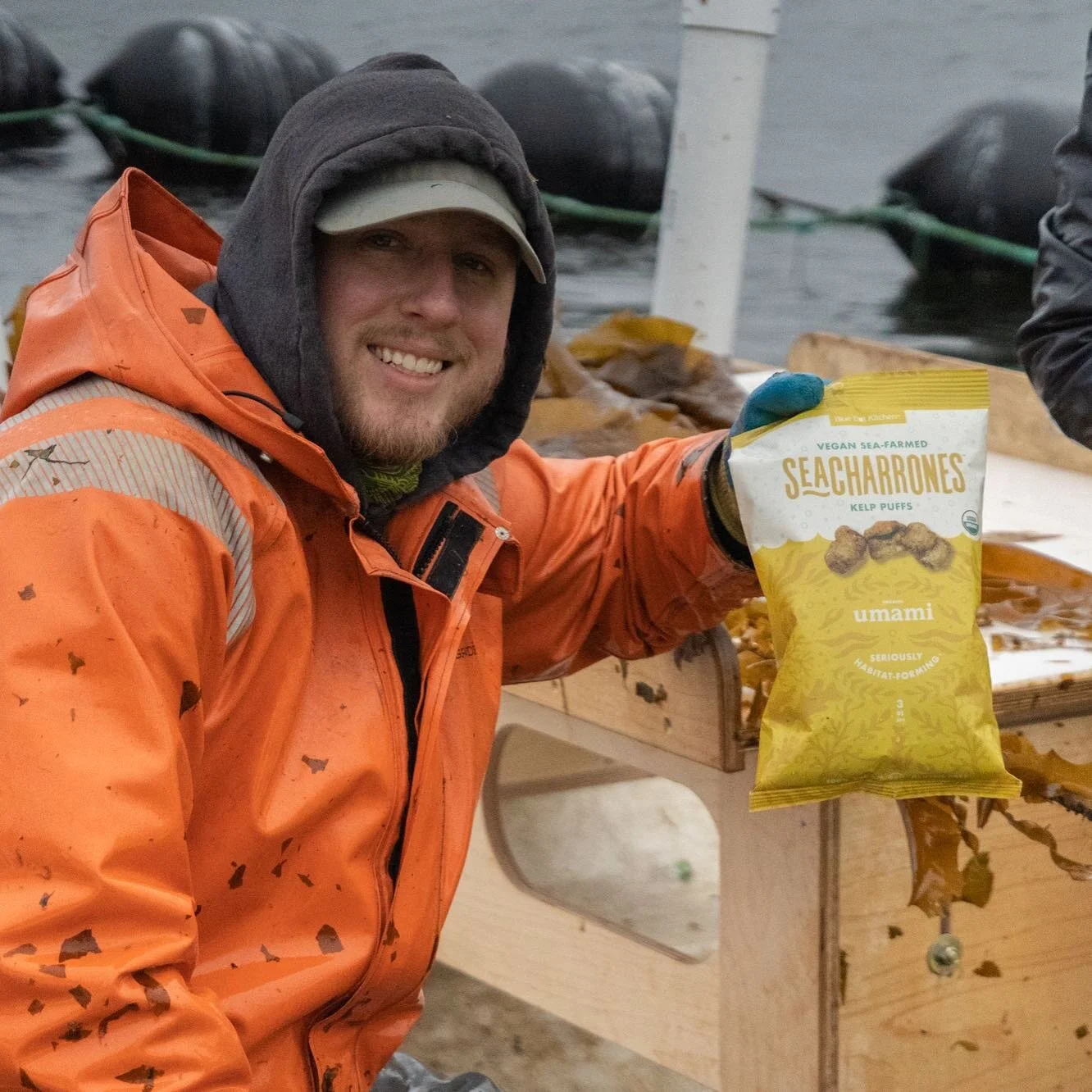 Hard days at the &ldquo;office&rdquo; call for a little reward. #seacharrones #kelpsnacks