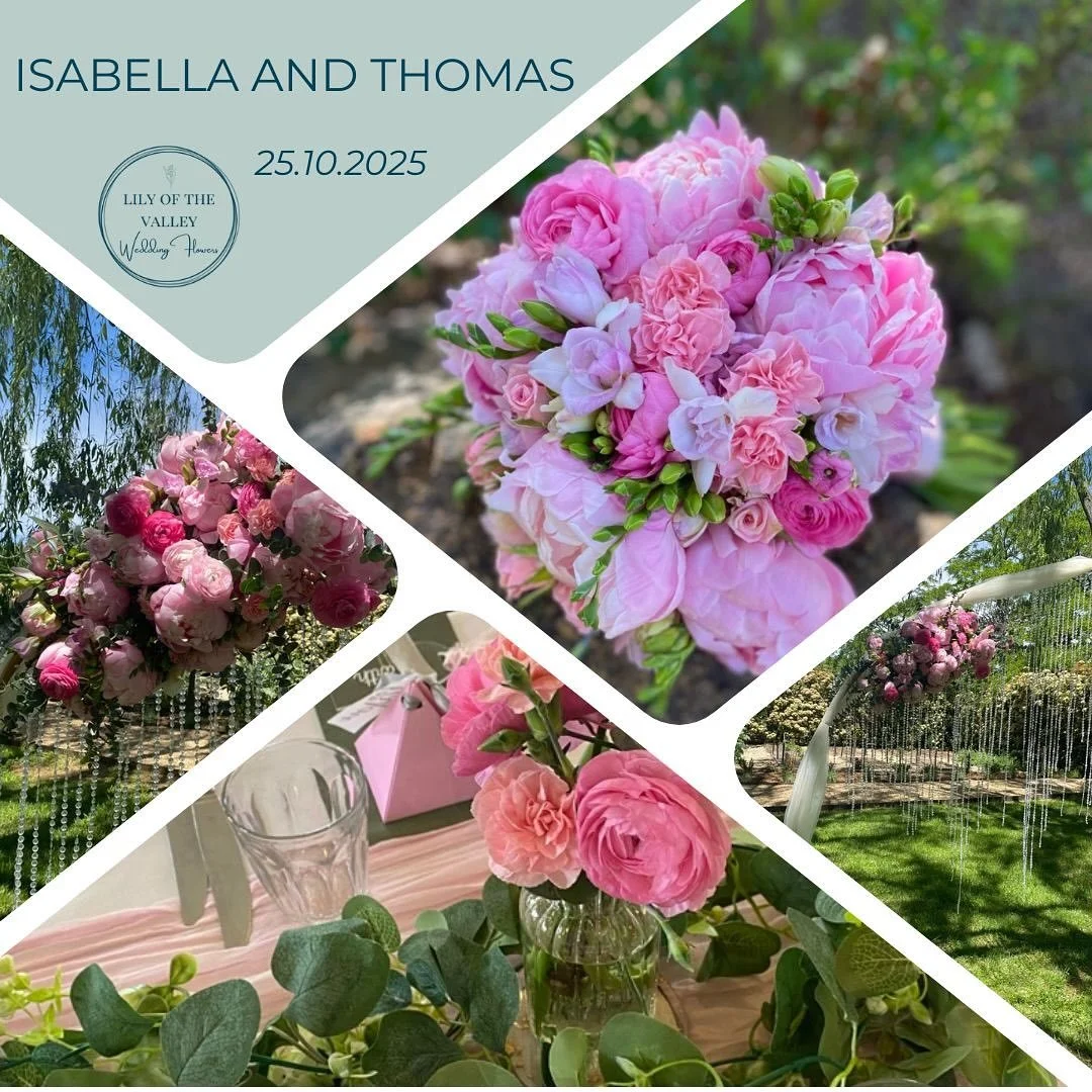 Isabella and Thomas 🤍a beautiful day celebrated @grazing_gundaroo it was all about the pink for this one 🩷!! #weddingflowers #freshflowers #justmarrıed #weddingday #love #gardenwedding #pink #bridalbouquet