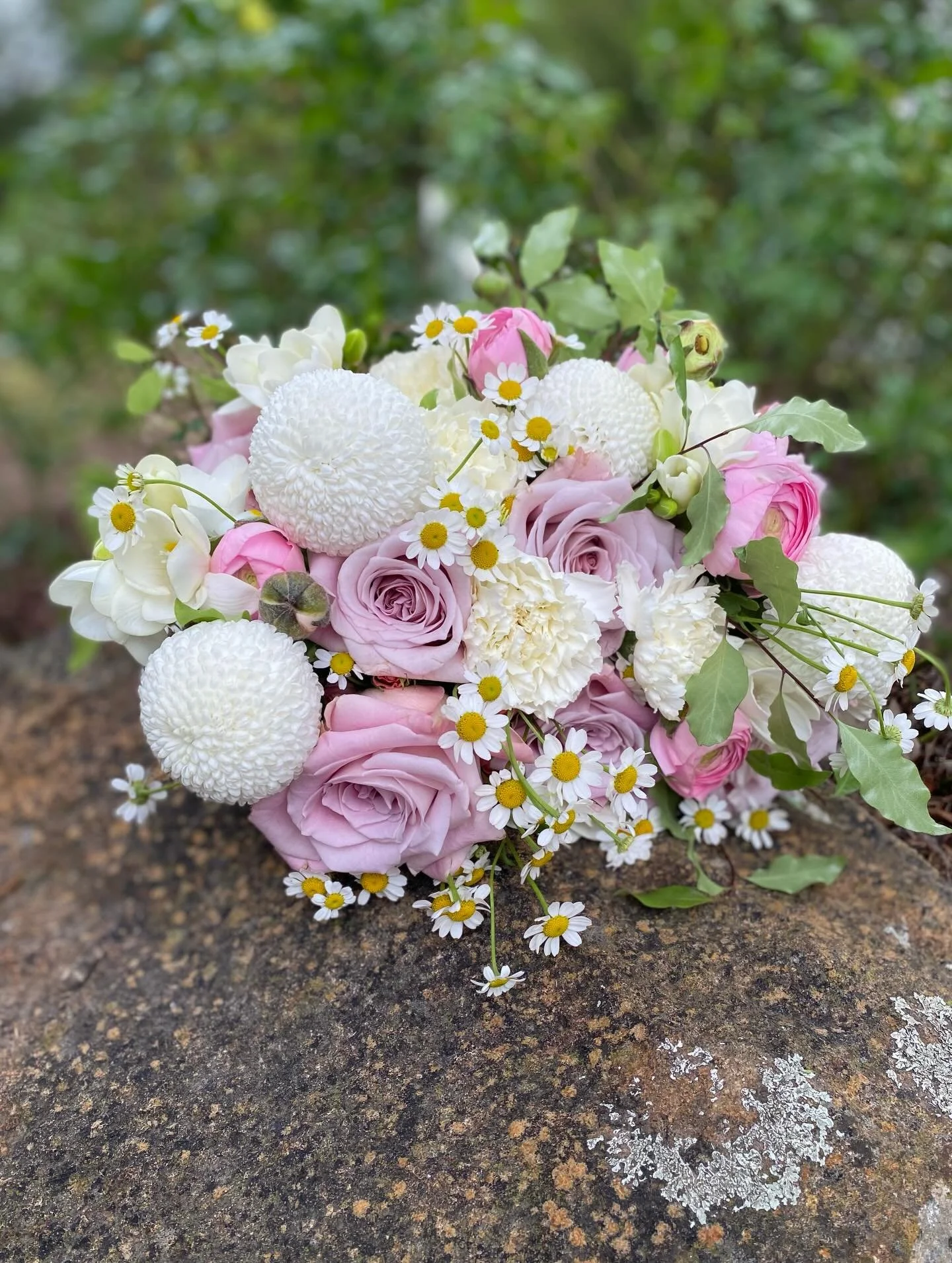 Pretty pastels are always a favourite for wedding flowers, Emma&rsquo;s bridal bouquet was all about soft and feminine flowers 🤍🌸#bridalbouquet #weddingflowers #bridetobe #roses #weddingday