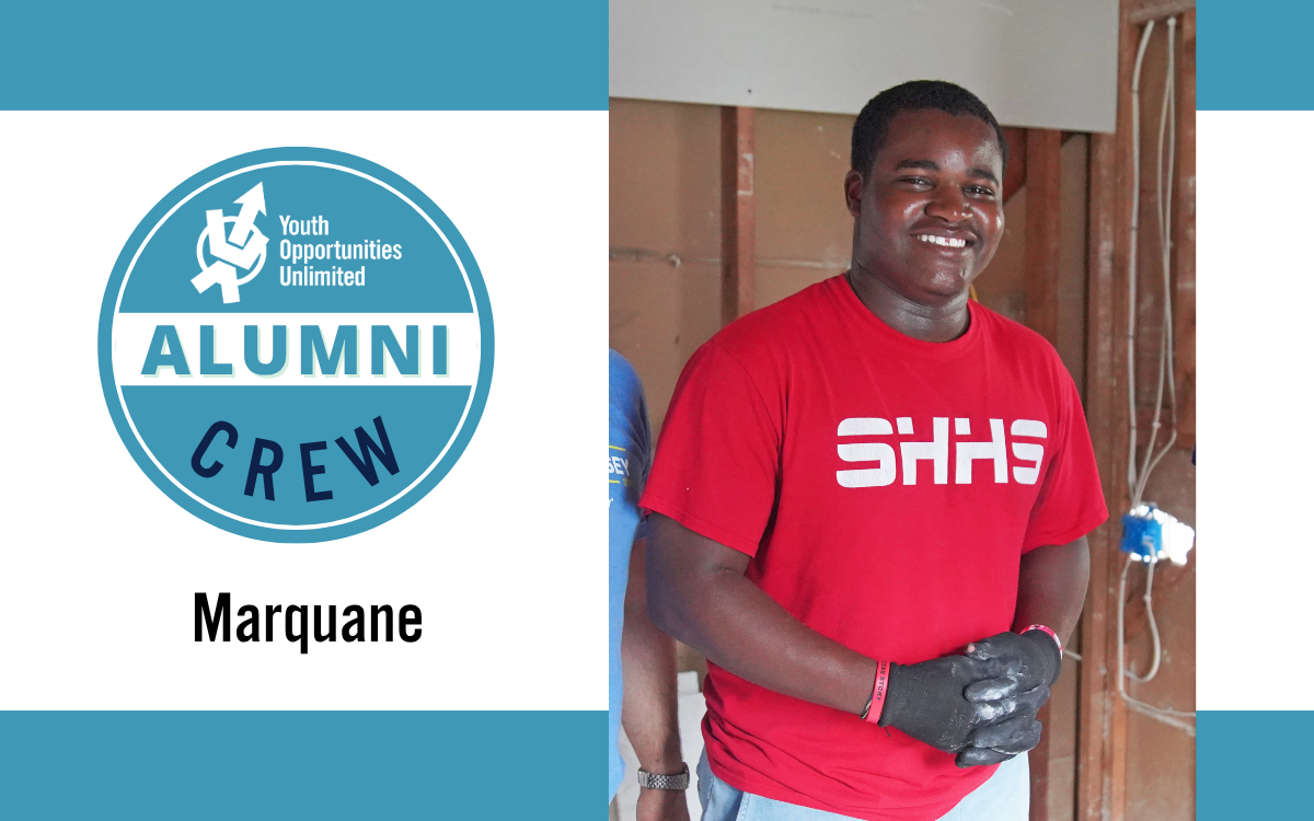 Y.O.U. Alumni Crew: Q&amp;A with Marquane