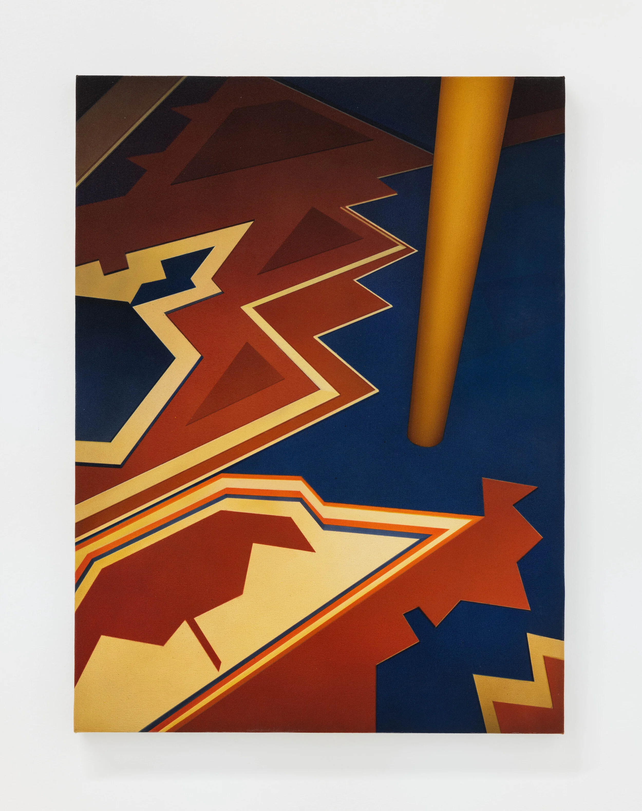 Alexandra Barth,
Carpet, 2021.
Acrylic on canvas, 31.5 x 23.6 in (80 x 60 cm)