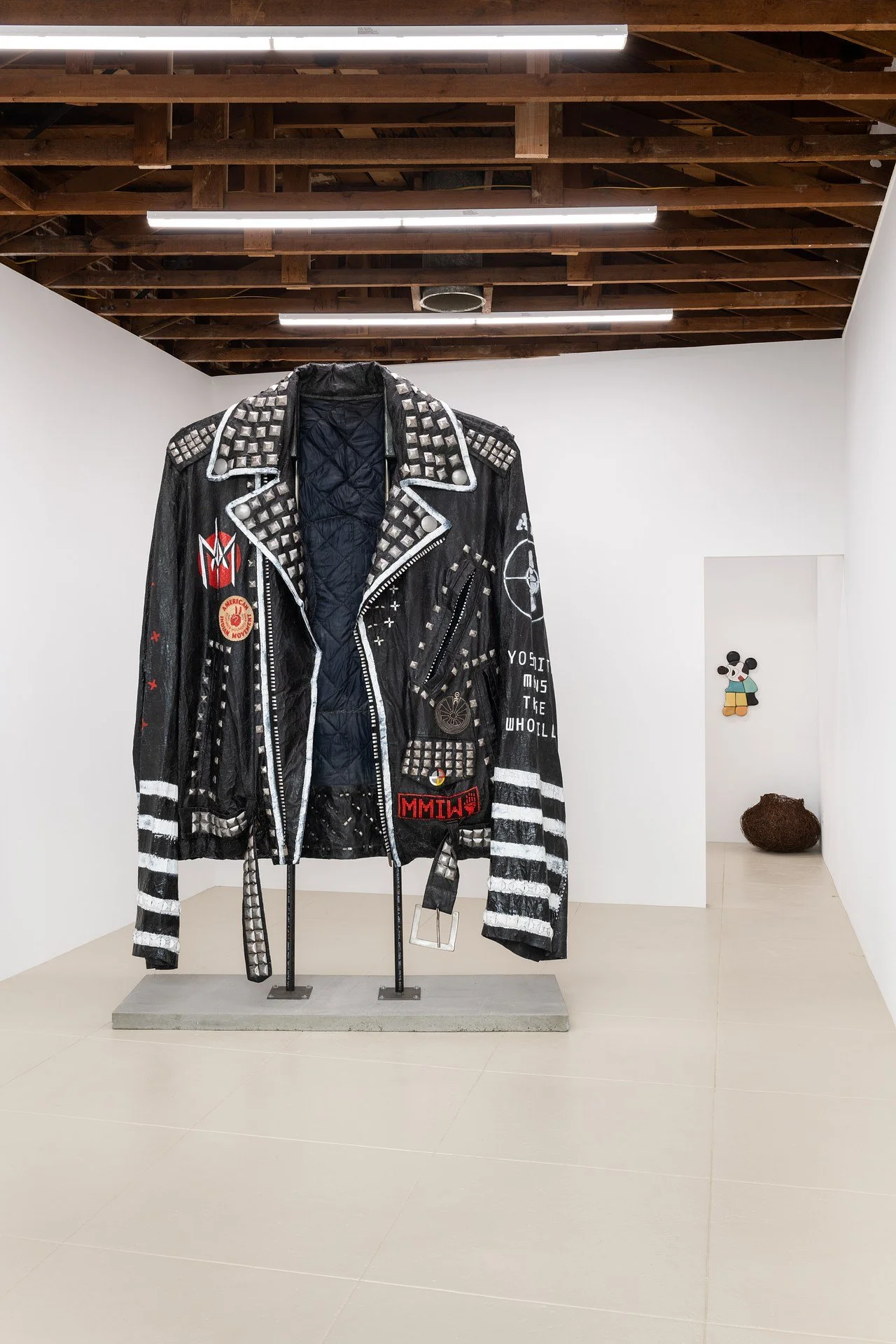 Installation image, Monuments to Survival, Chris Sharp Gallery, Los Angeles, 2021