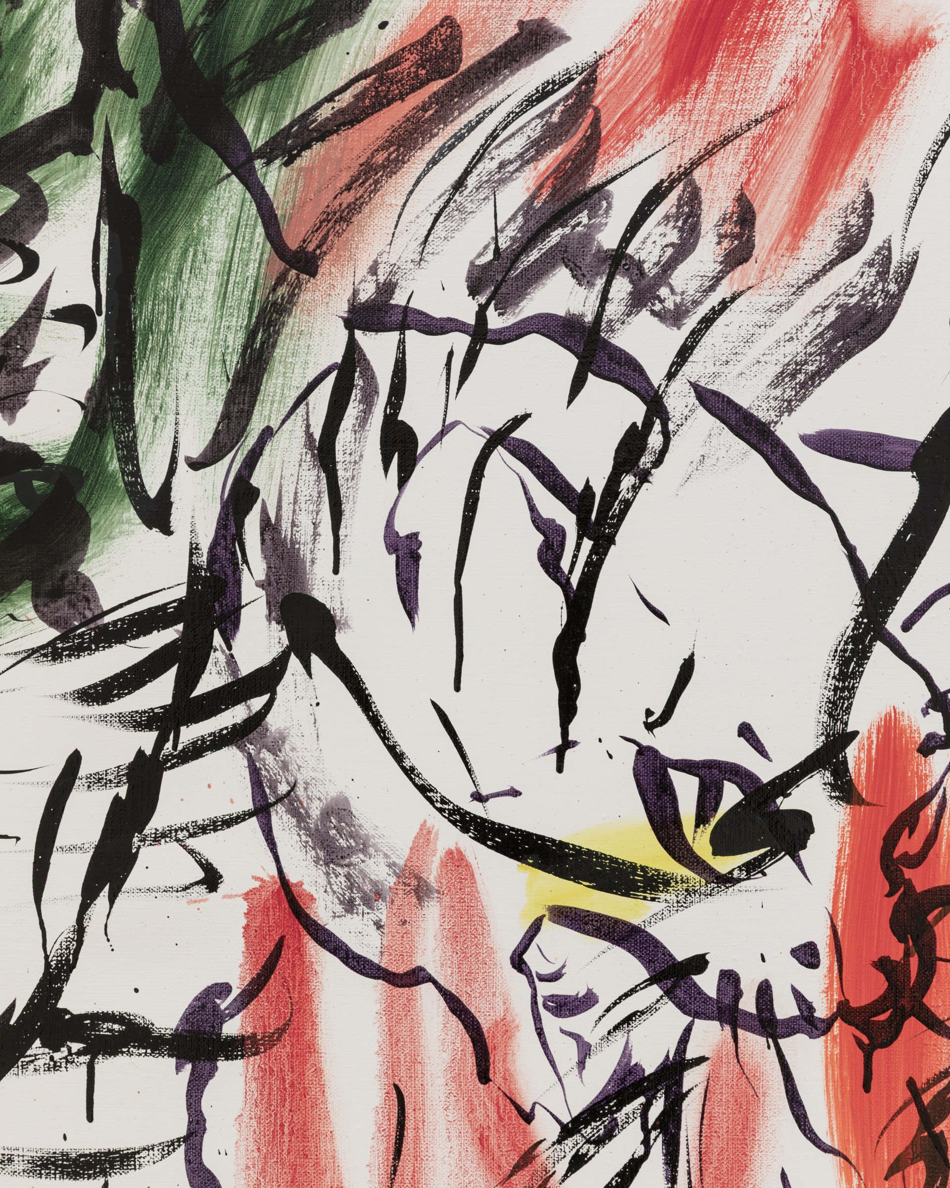 Riña de gatos (4), detail