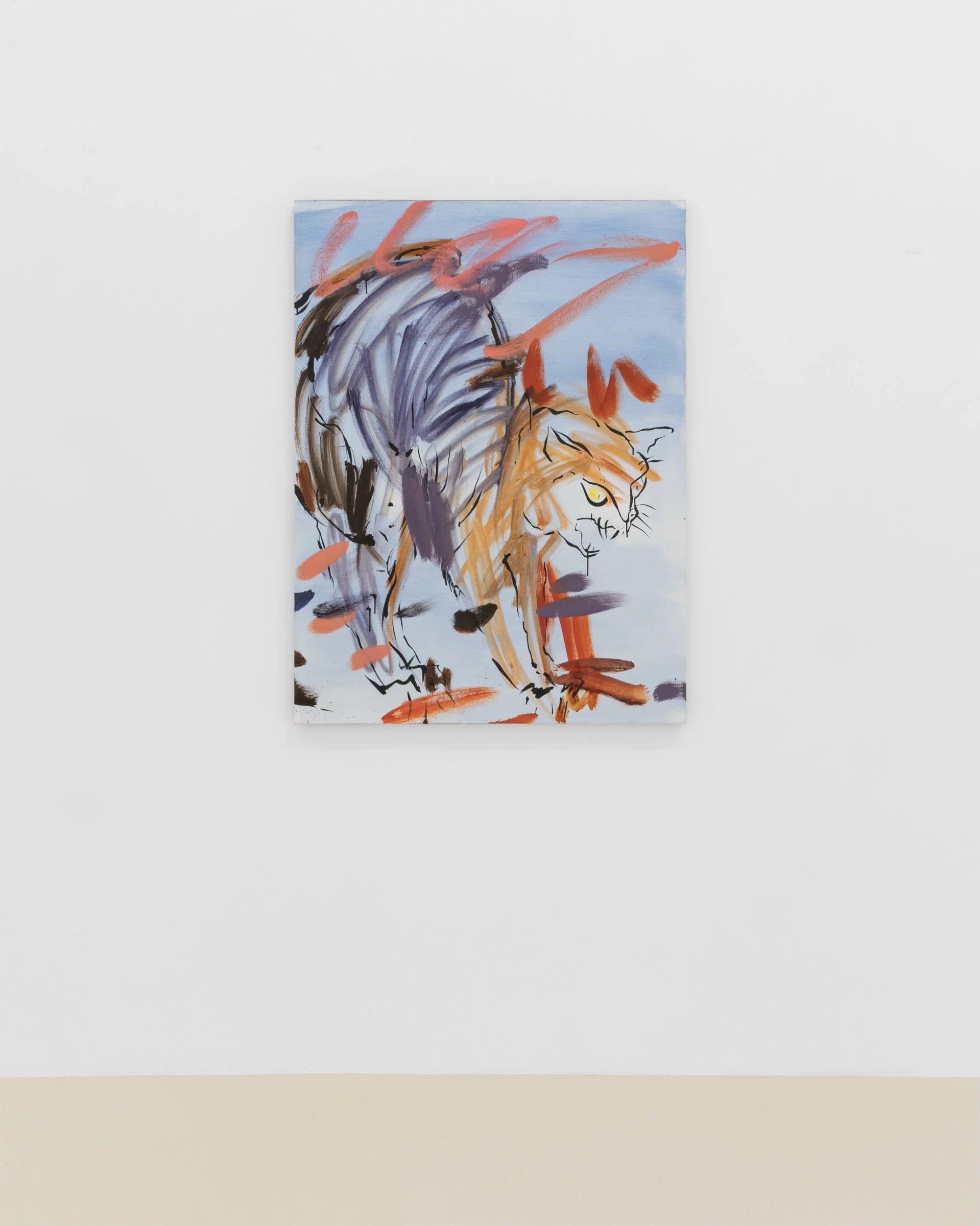 Riña de gatos (3), detail