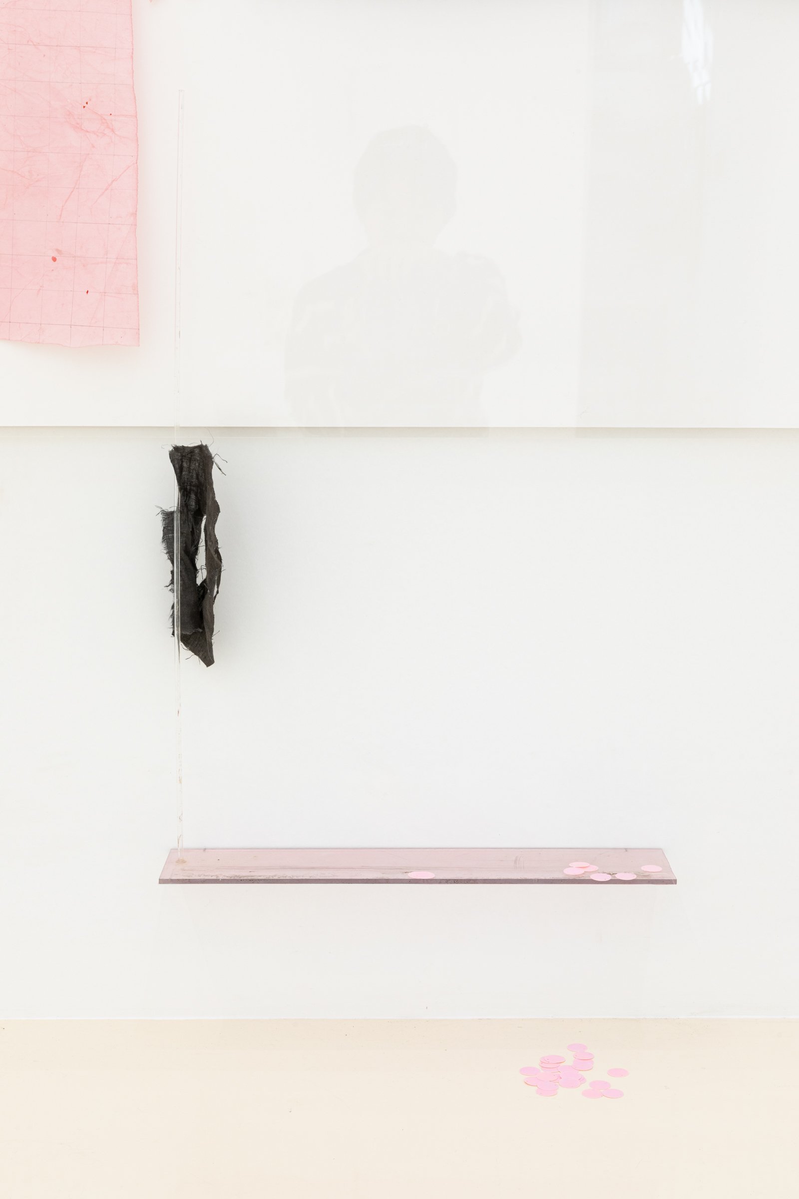 health house, remnant pink, detail