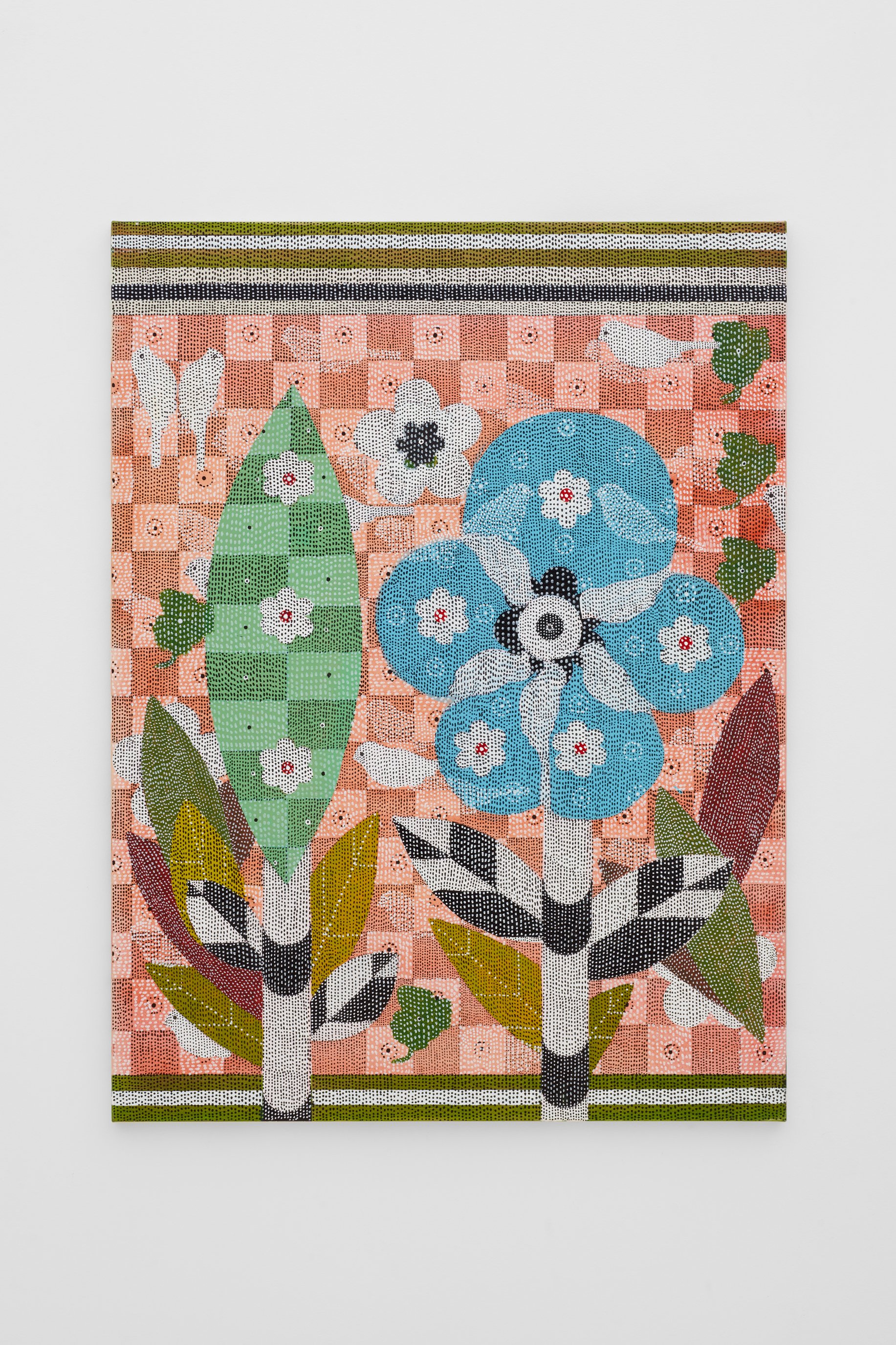 Glenn Goldberg, An Other Place (120), 2025. Acrylic and pencil on canvas,40 x 30 in (101.6 x 76.2 cm)