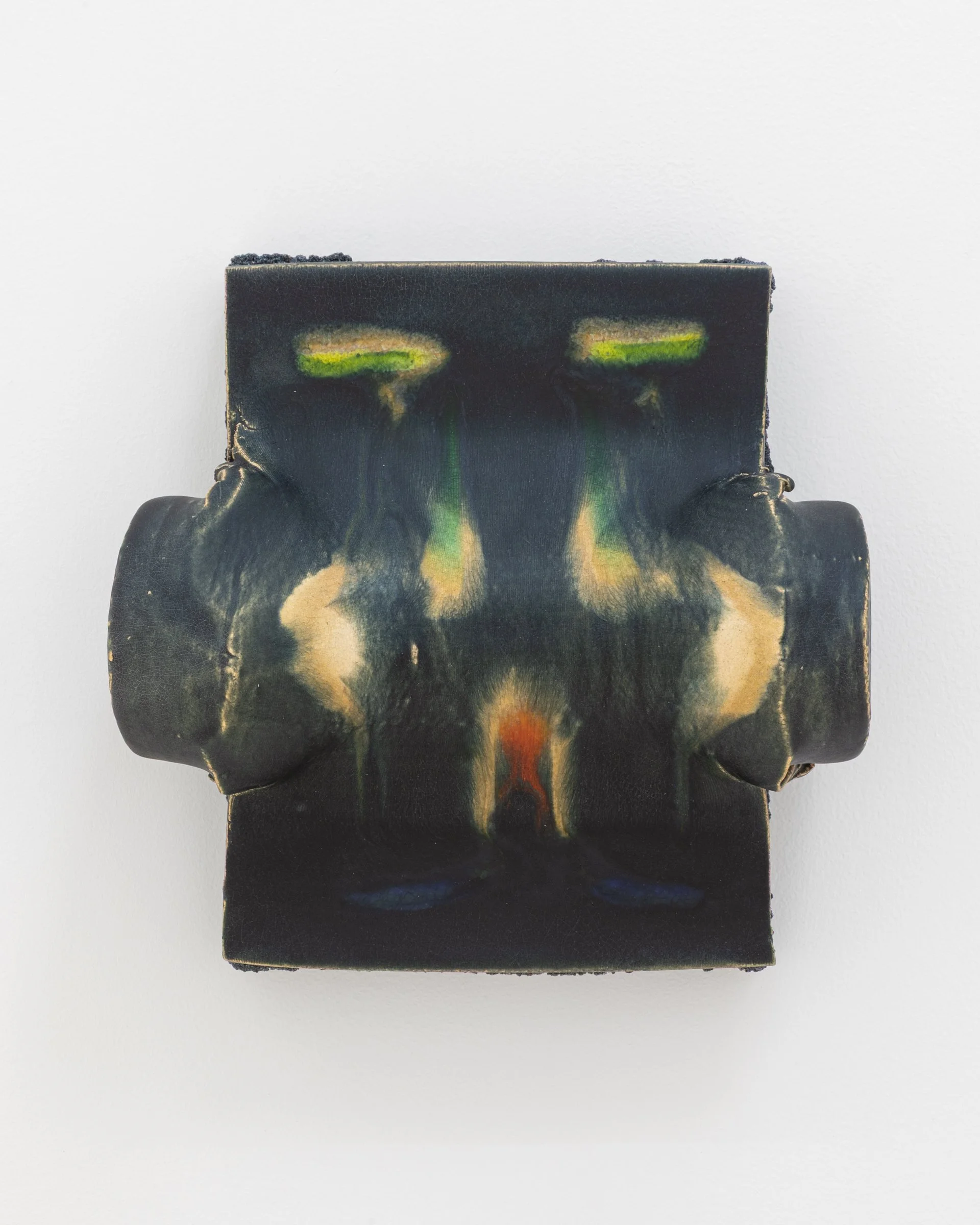 Lurk & Pearce, 2026. Glazed ceramic, 11 x 10 1/2 x 4 1/2 (27.9 x 26.7 x 11.4 cm)