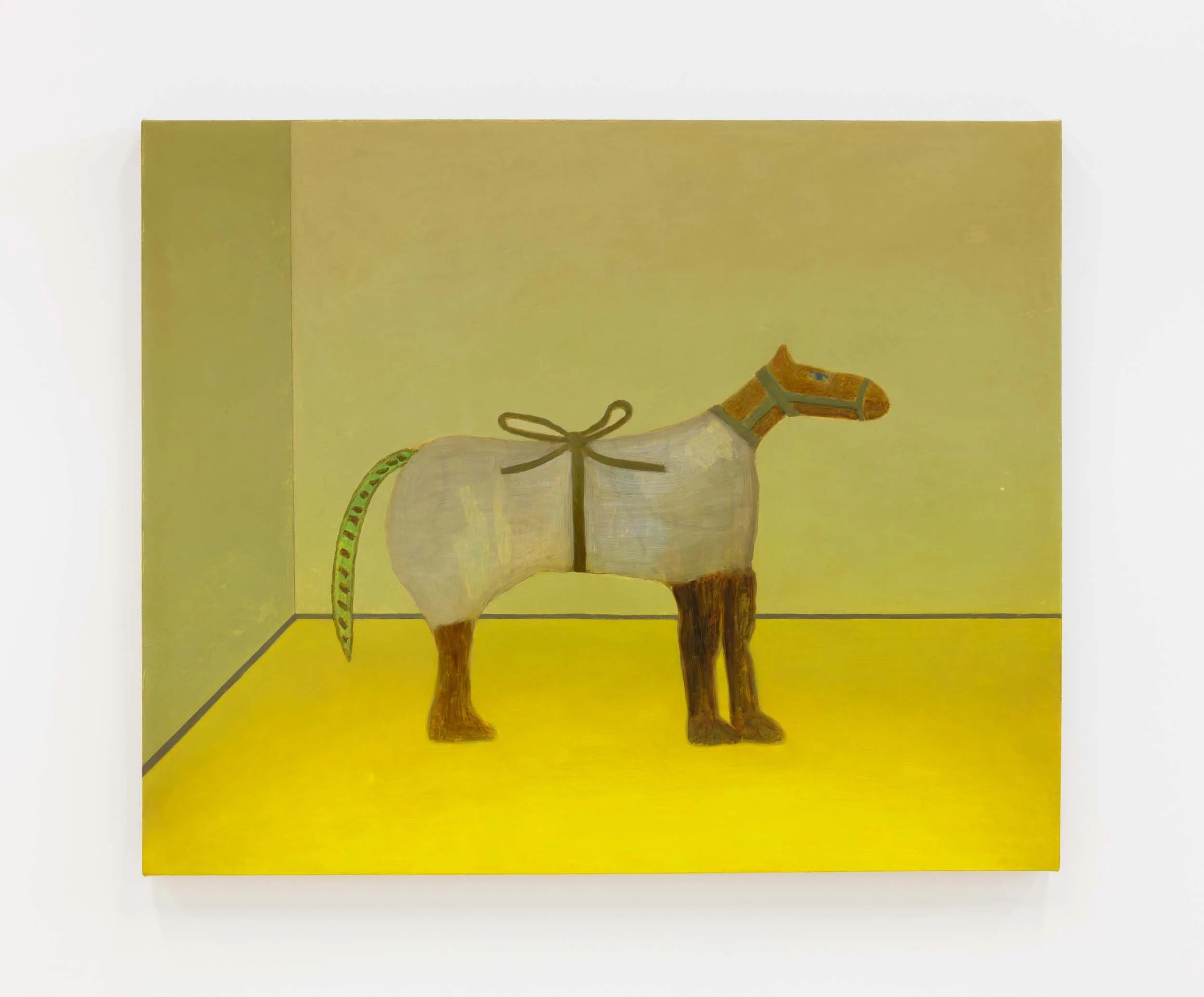 Same As Everybody, 2022. Oil on canvas, 27 x 33 in (68.58 x 83.82 cm)