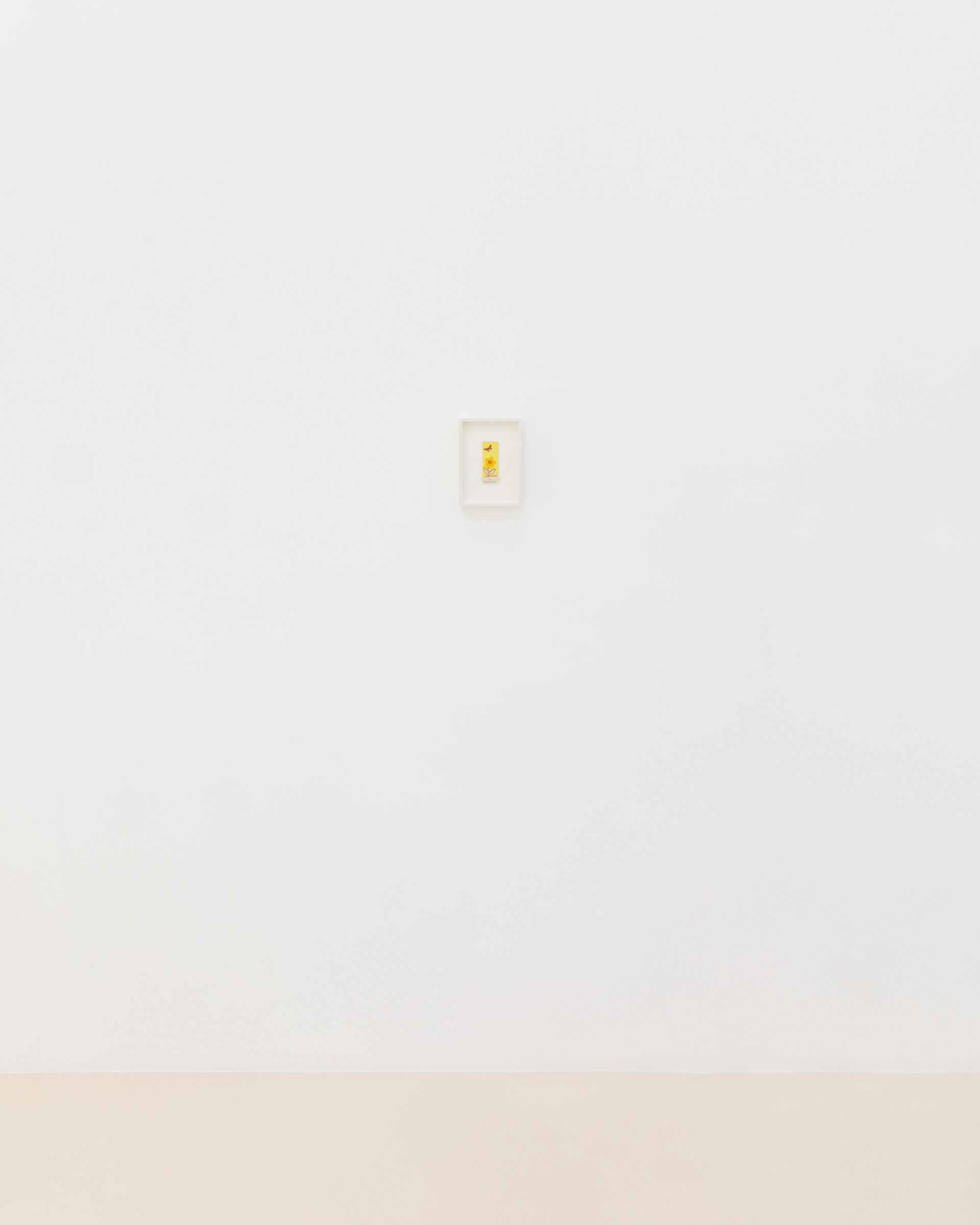 Yellow Flower and Monarch Butterfly, install