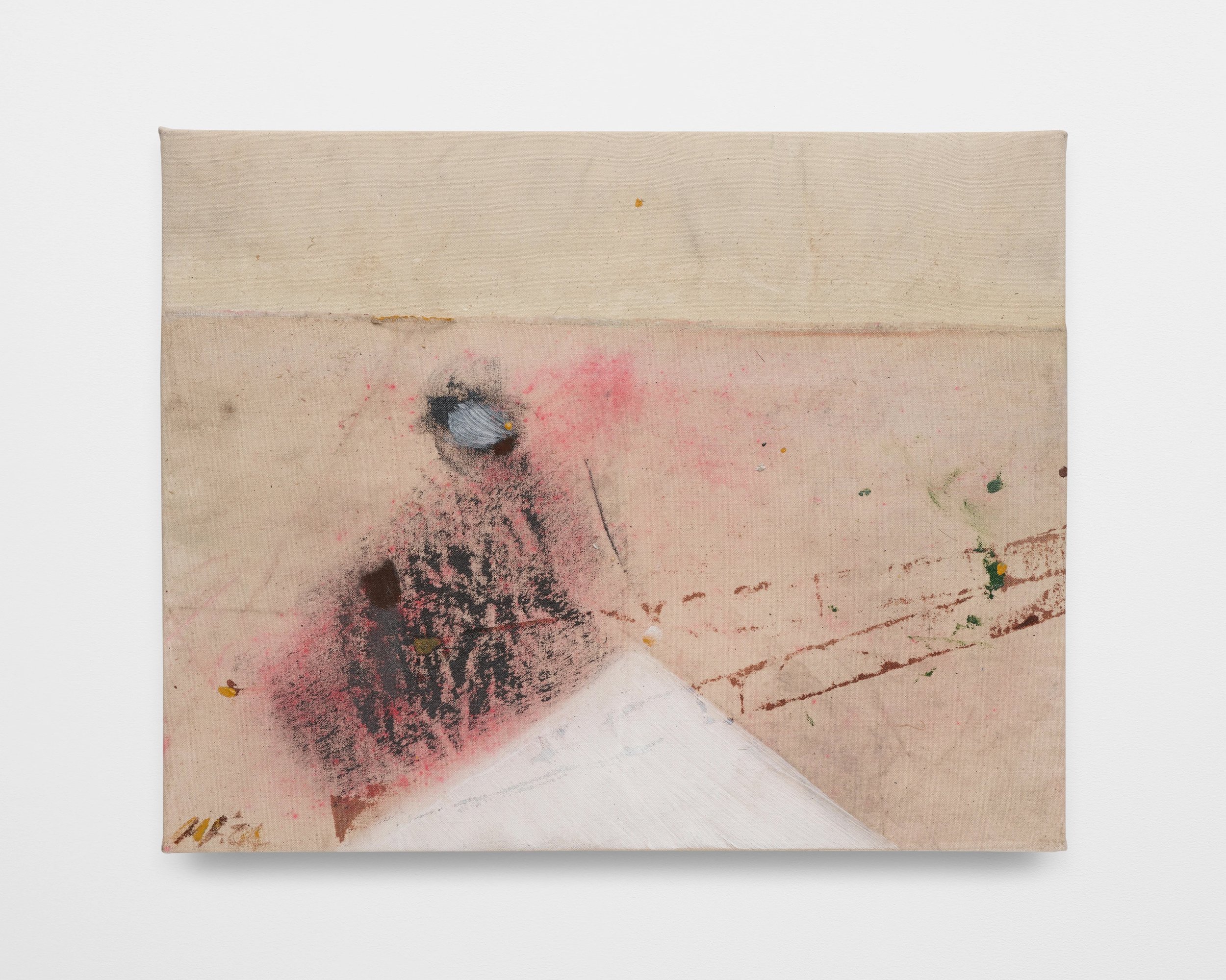 Near, 2024. Acrylic on canvas, 16 x 20 1/8 in (40.6 x 51.1 cm)