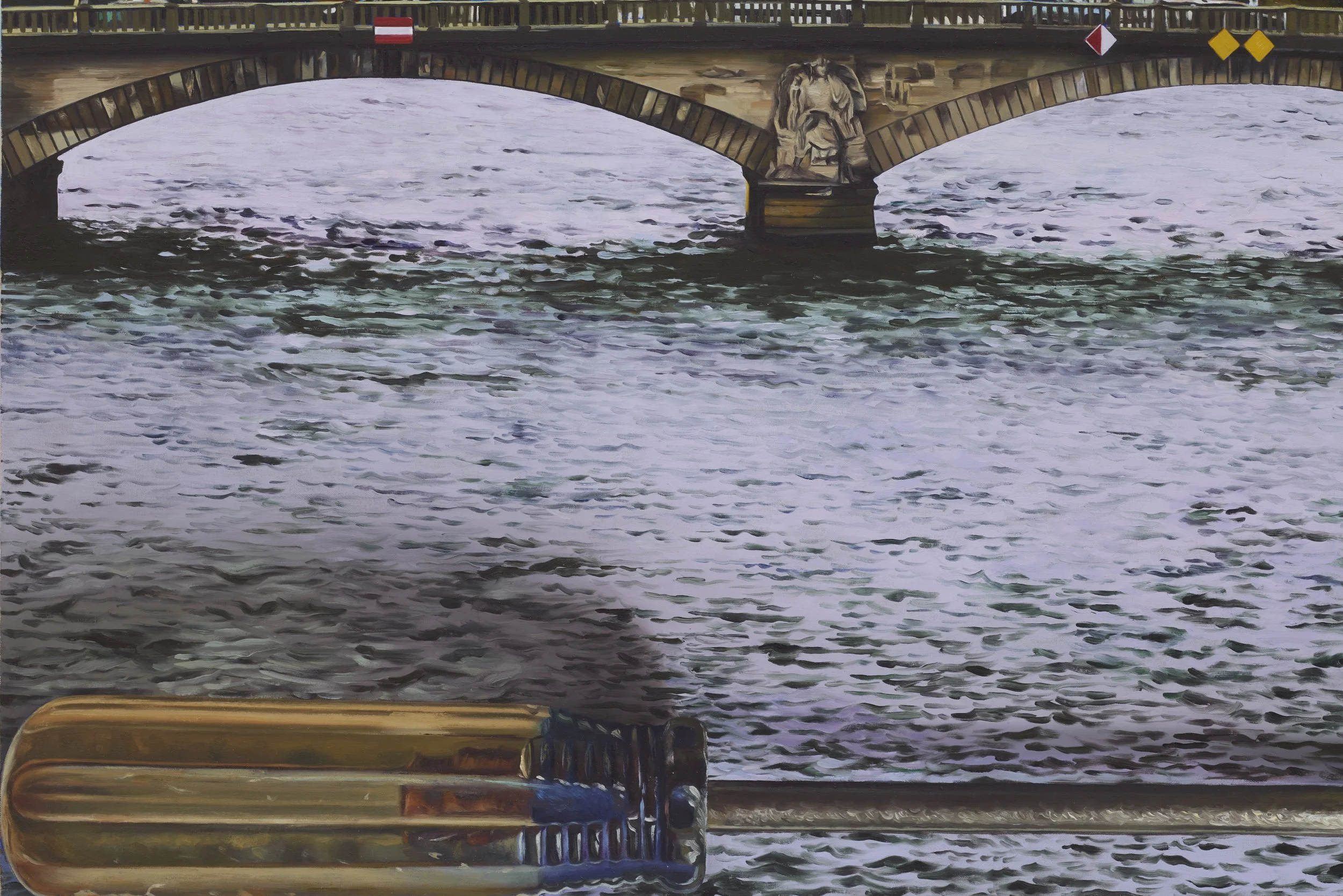Le Pont des Invalides with Screwdriver, details