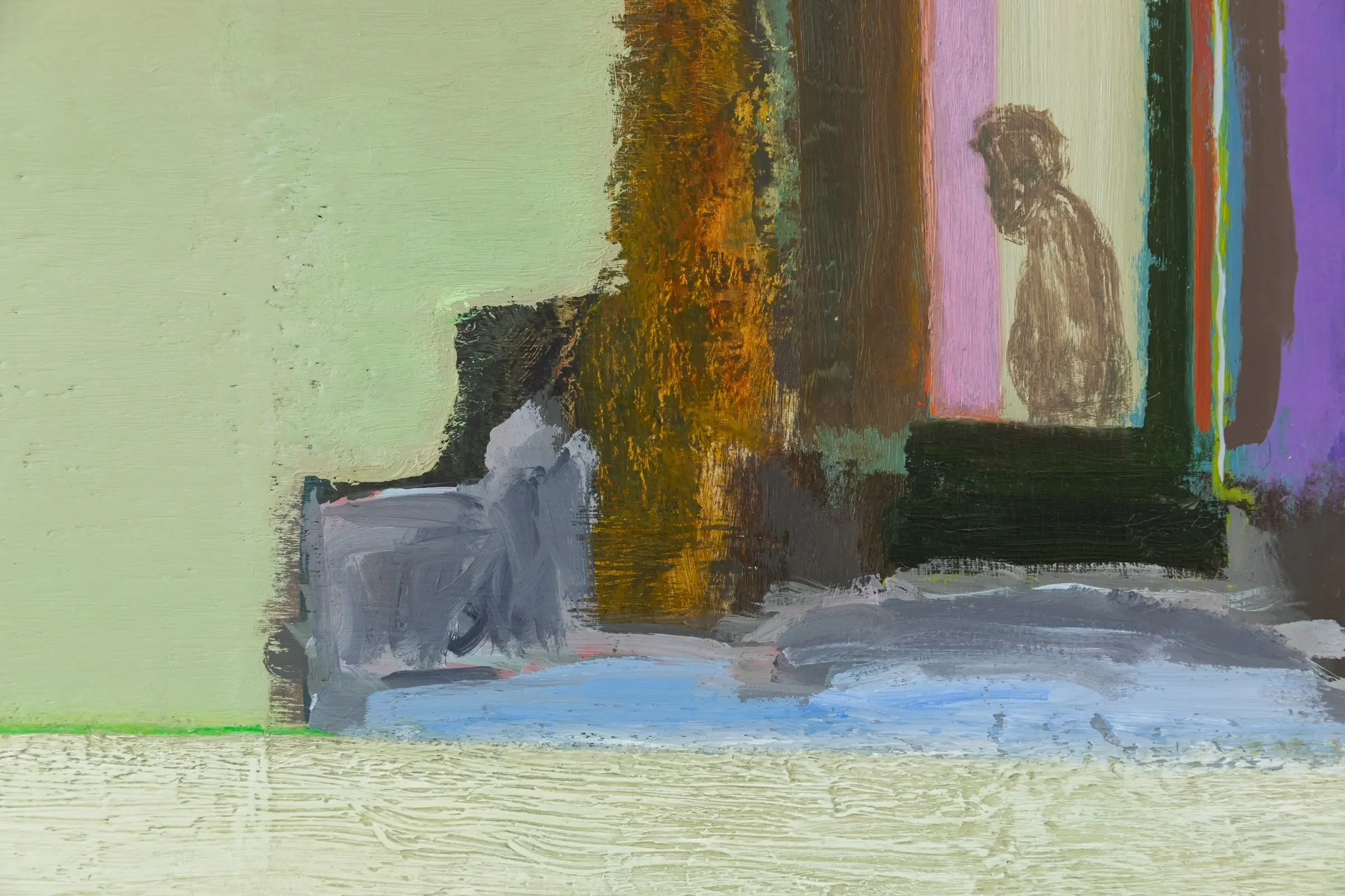 Thinking of Somewhere Else, detail
