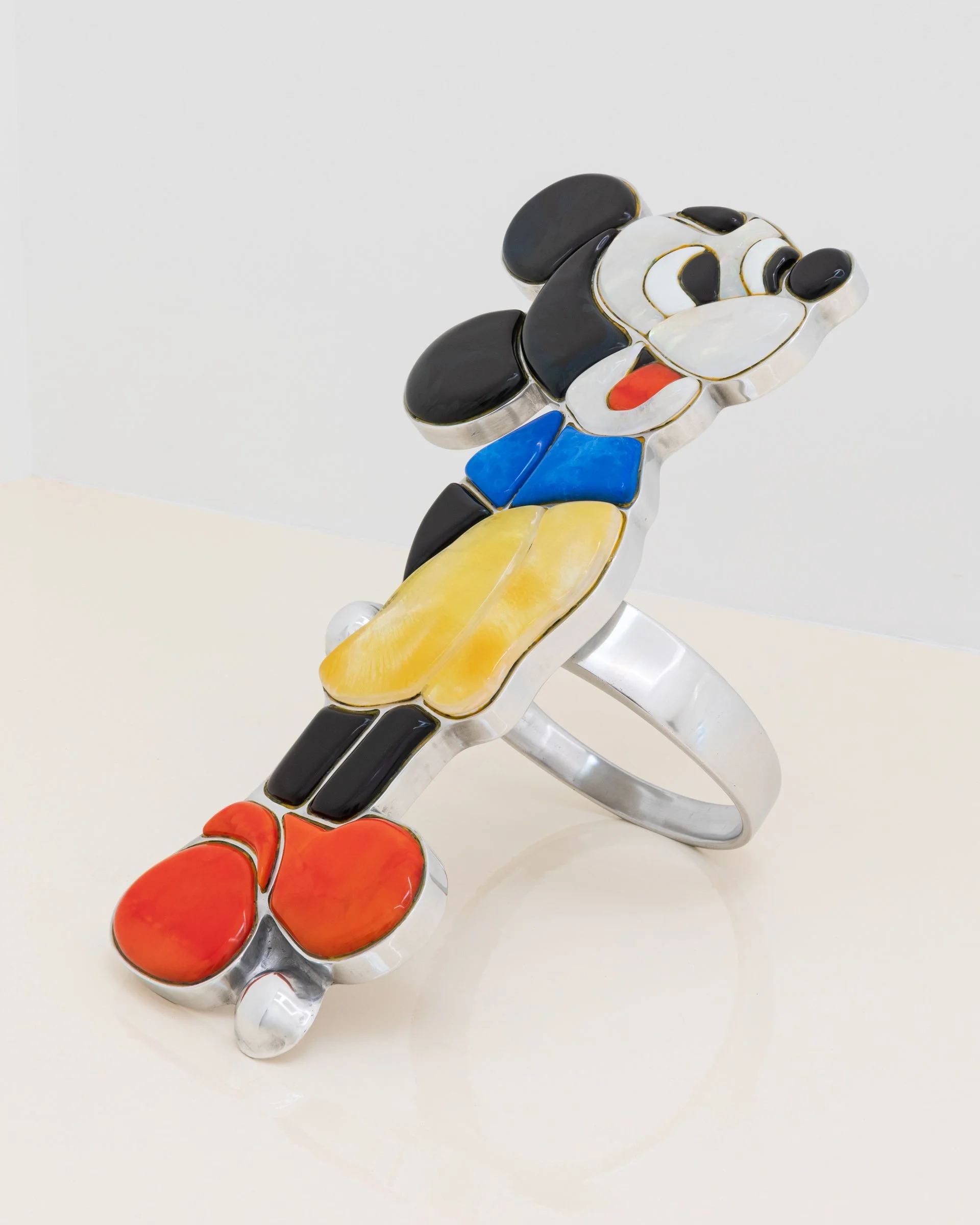 1972-VP, 2025. Resin, pigment, aluminum, adhesive, foam, wood, 30 x 14 1/4 x 18 in (76.2 x 36.2 x 45.7 cm)