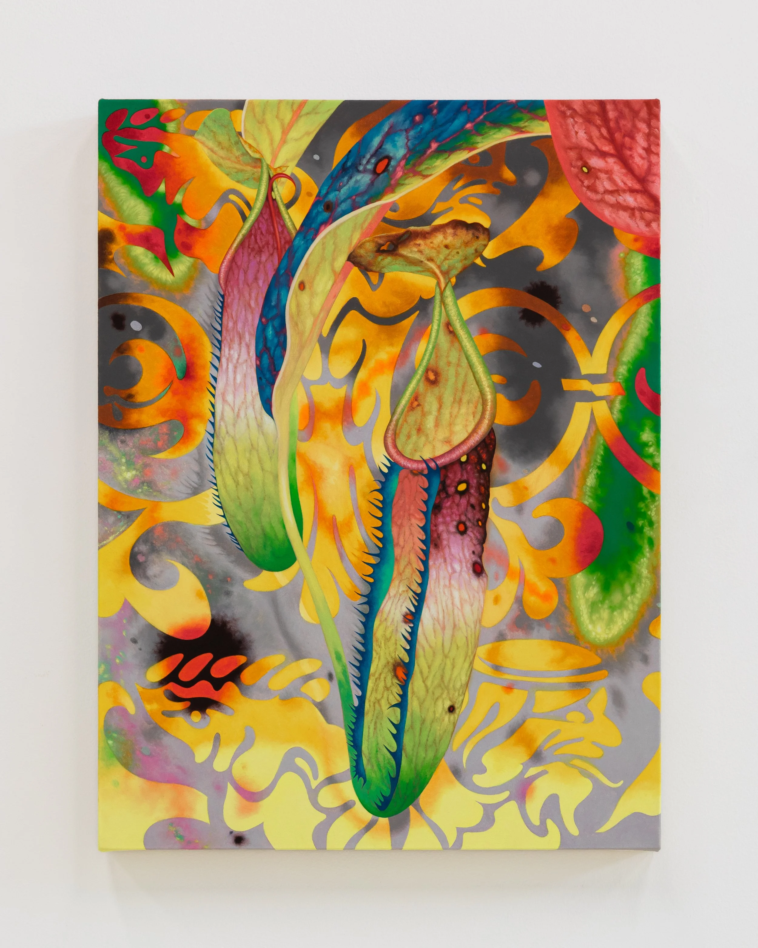 Tom Allen, Grotesques, 2024. Oil on canvas, 23 x 17 1/8 in (58.5 x 43.5 cm)