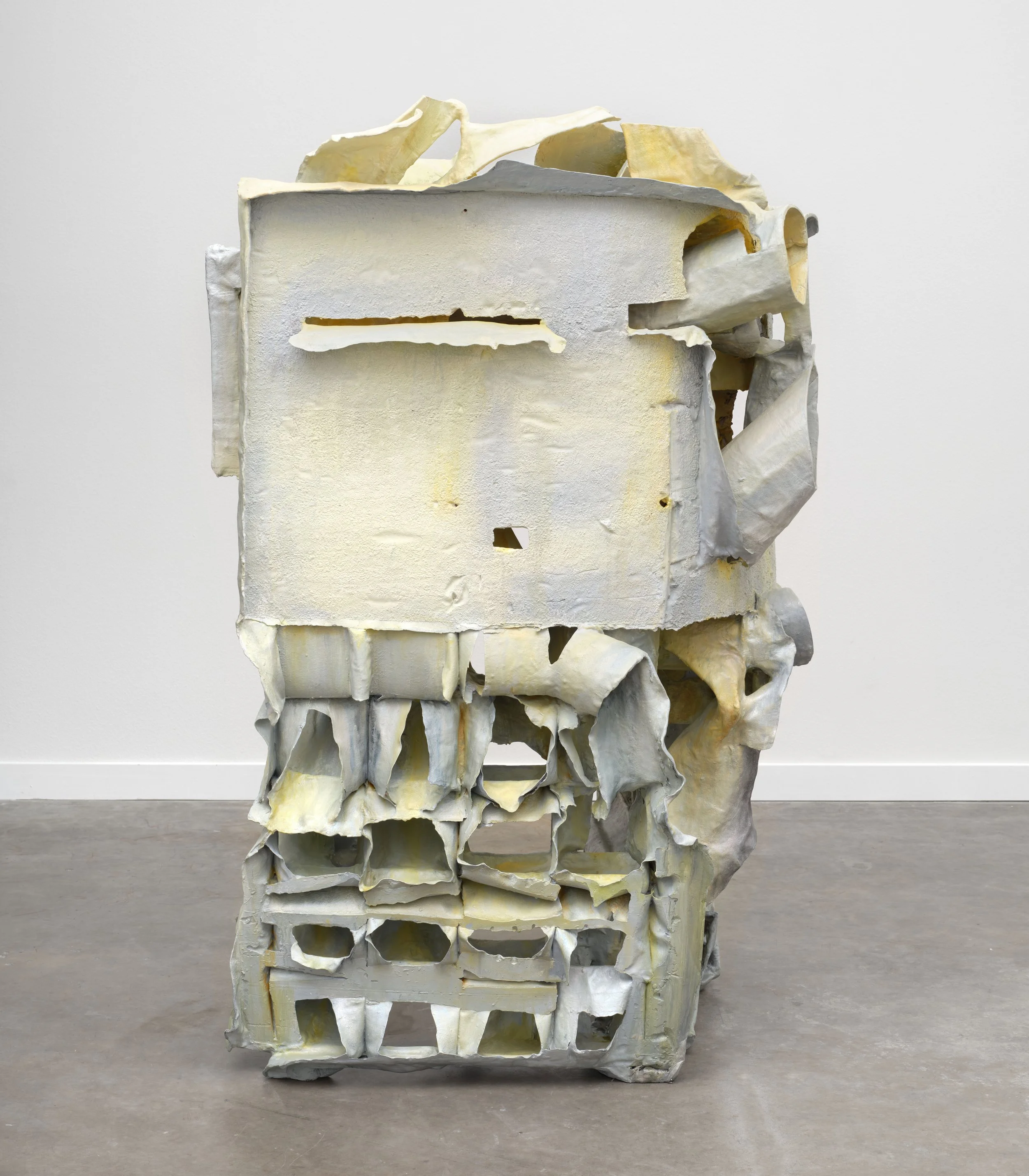 Lamentations, 2023. Steel, aqua resin, Flashe and acrylic paint, 62 x 45 x 33 in ( 157.4 x 114.3 x 83.8 cm)