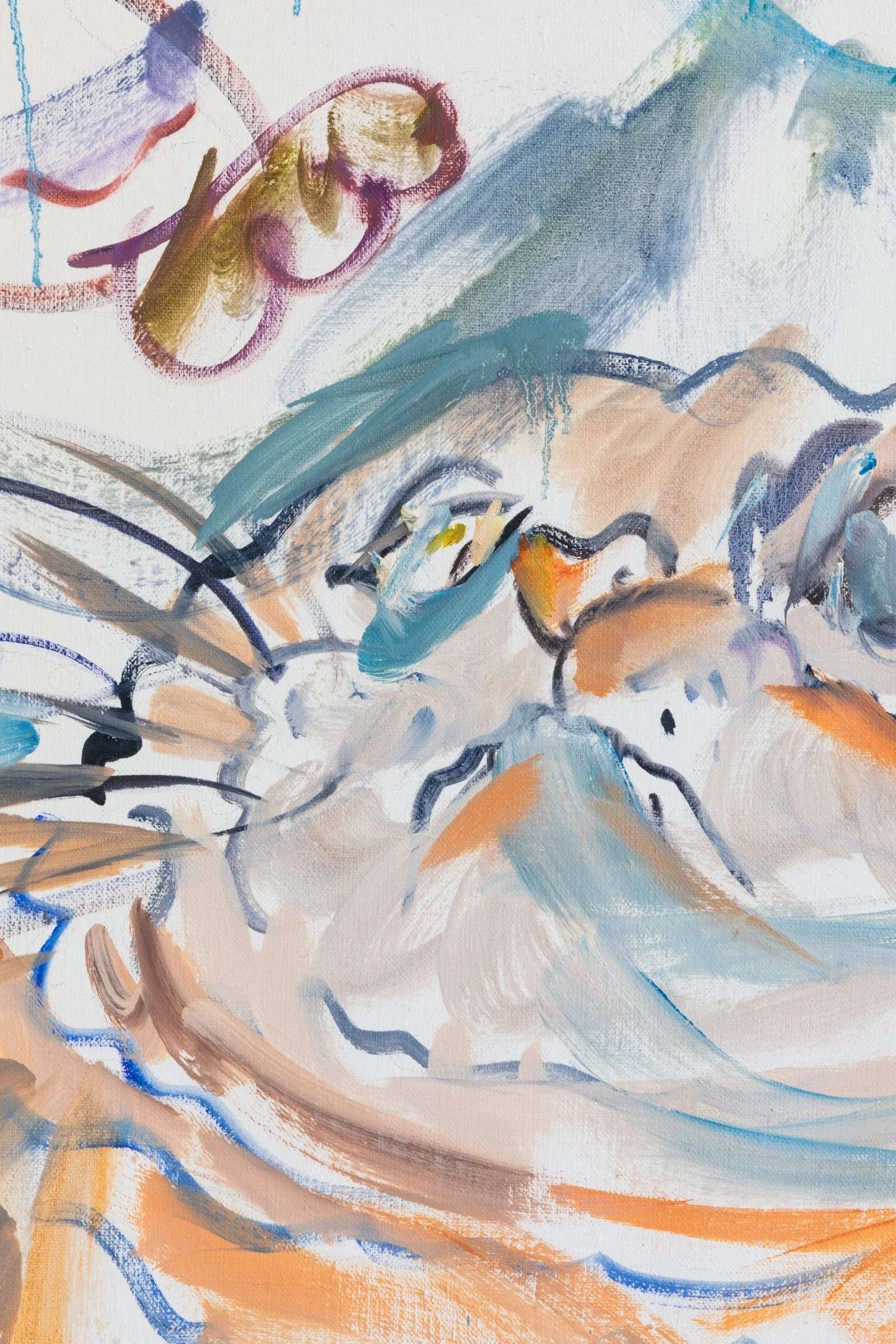 Riña de gatos (6), detail