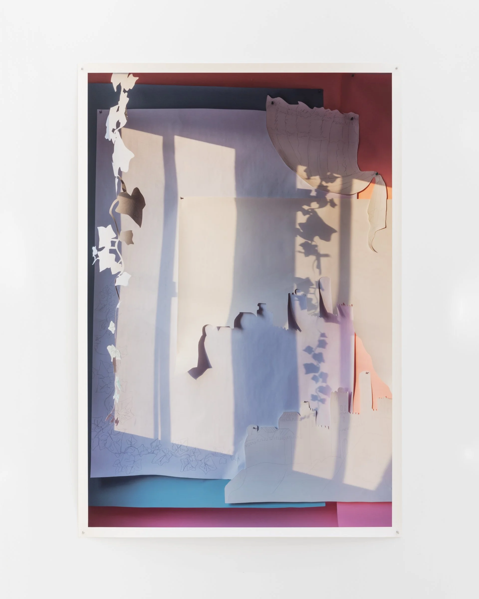 Tendril, 2025. Archival inkjet print, 70 x 45 in (177.8 x 114.3 cm)