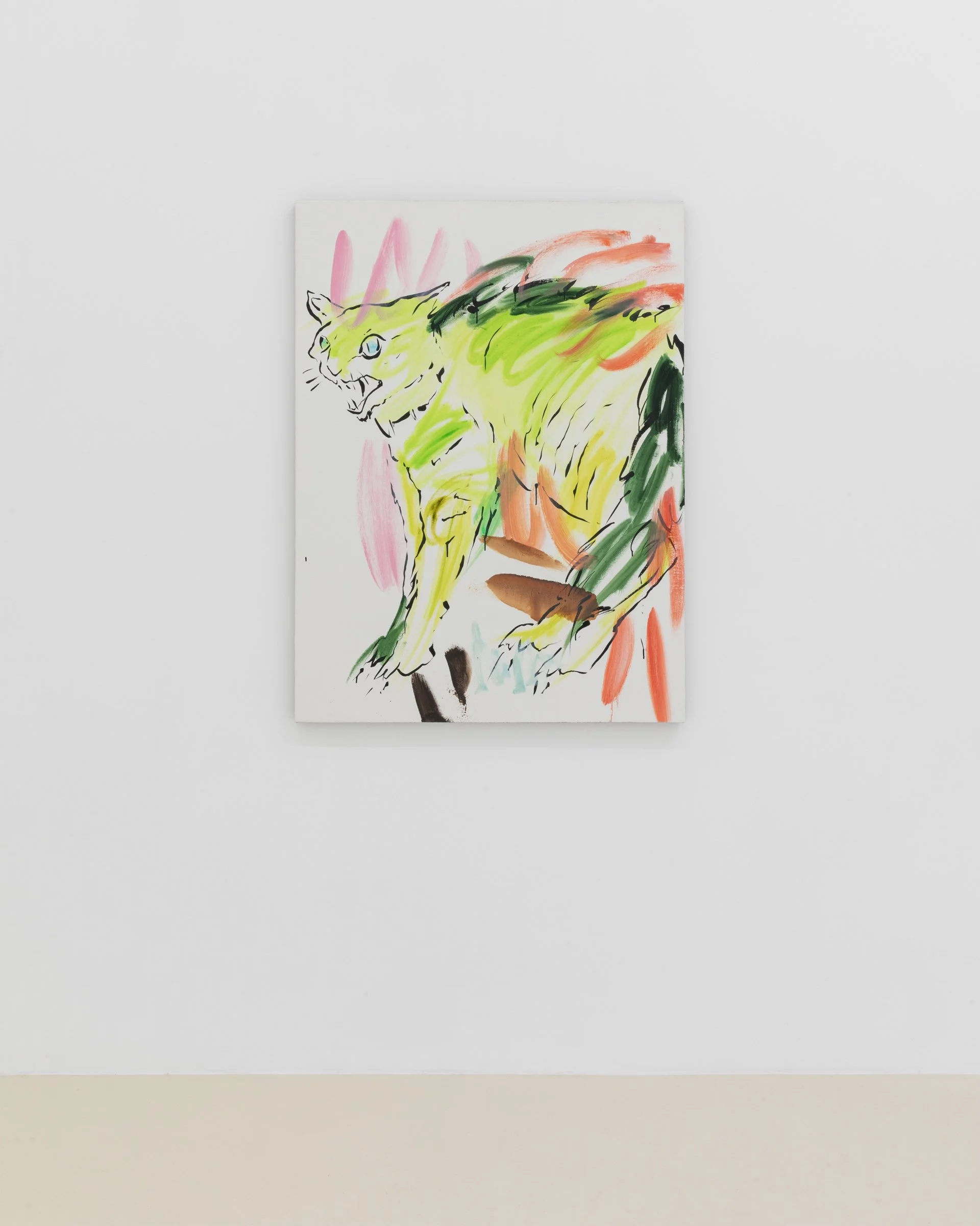 Riña de gatos (2), detail