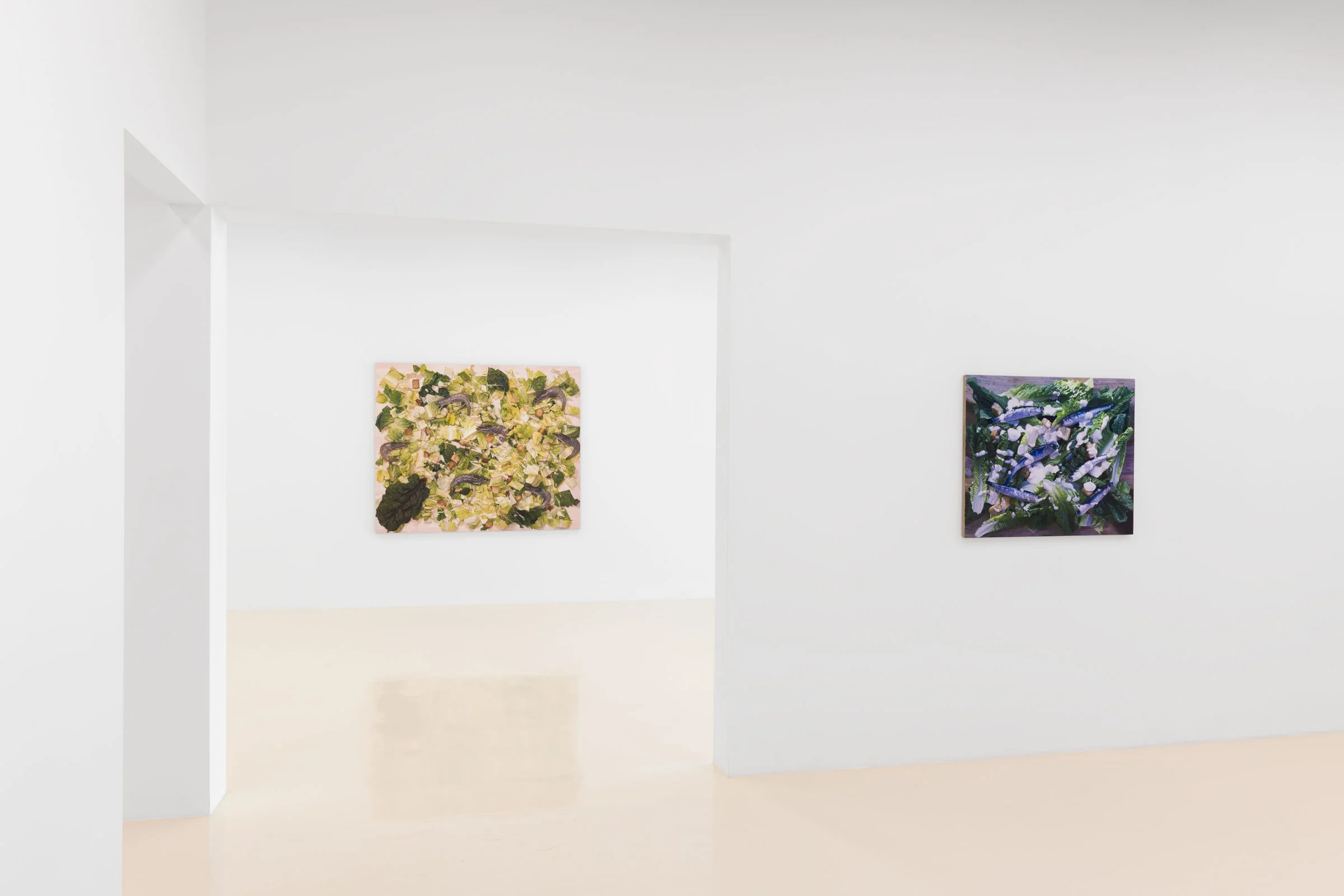 Installation image, My Salad Years, Chris Sharp Gallery, Los Angeles, 2023