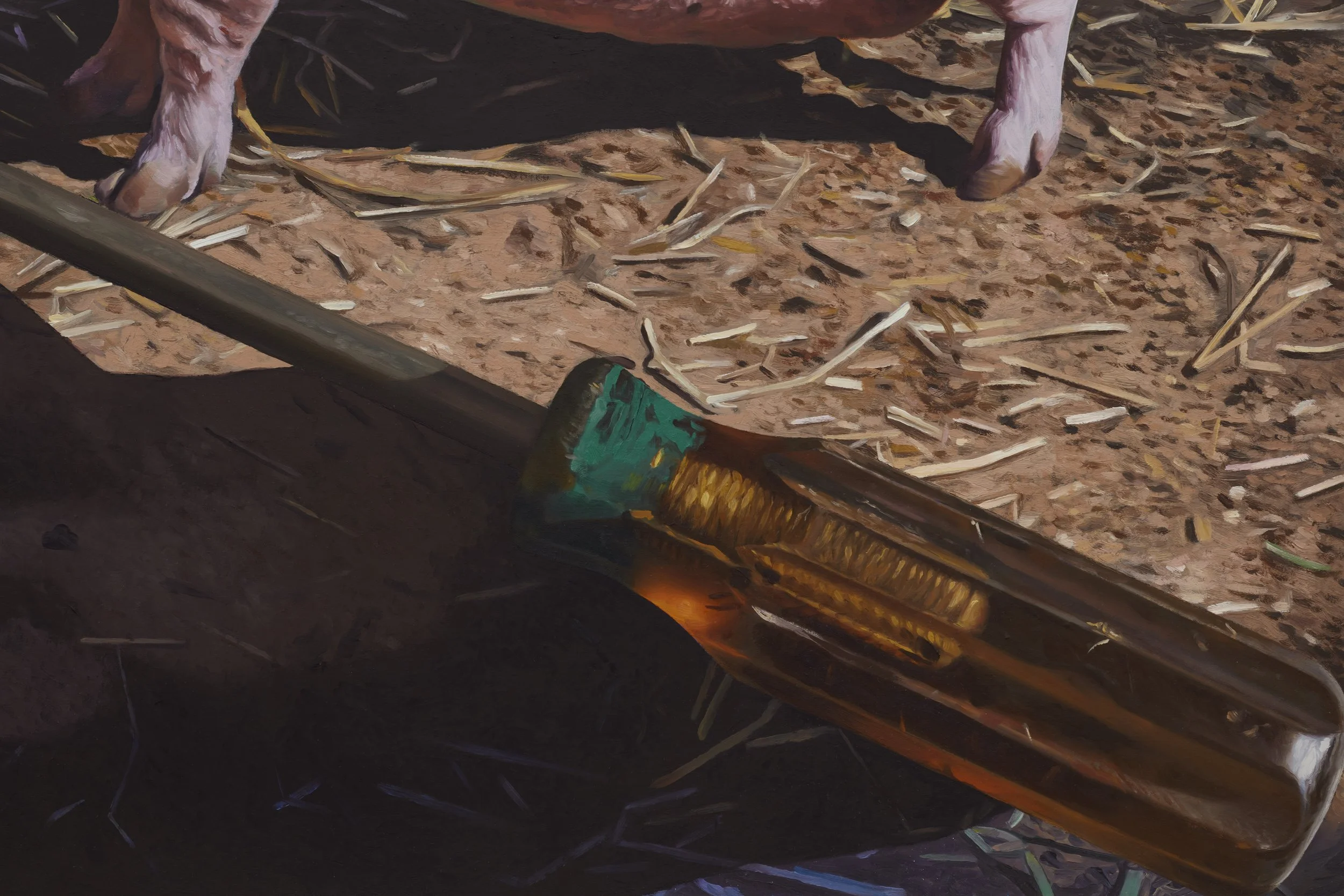 Pig with Screwdriver, detail