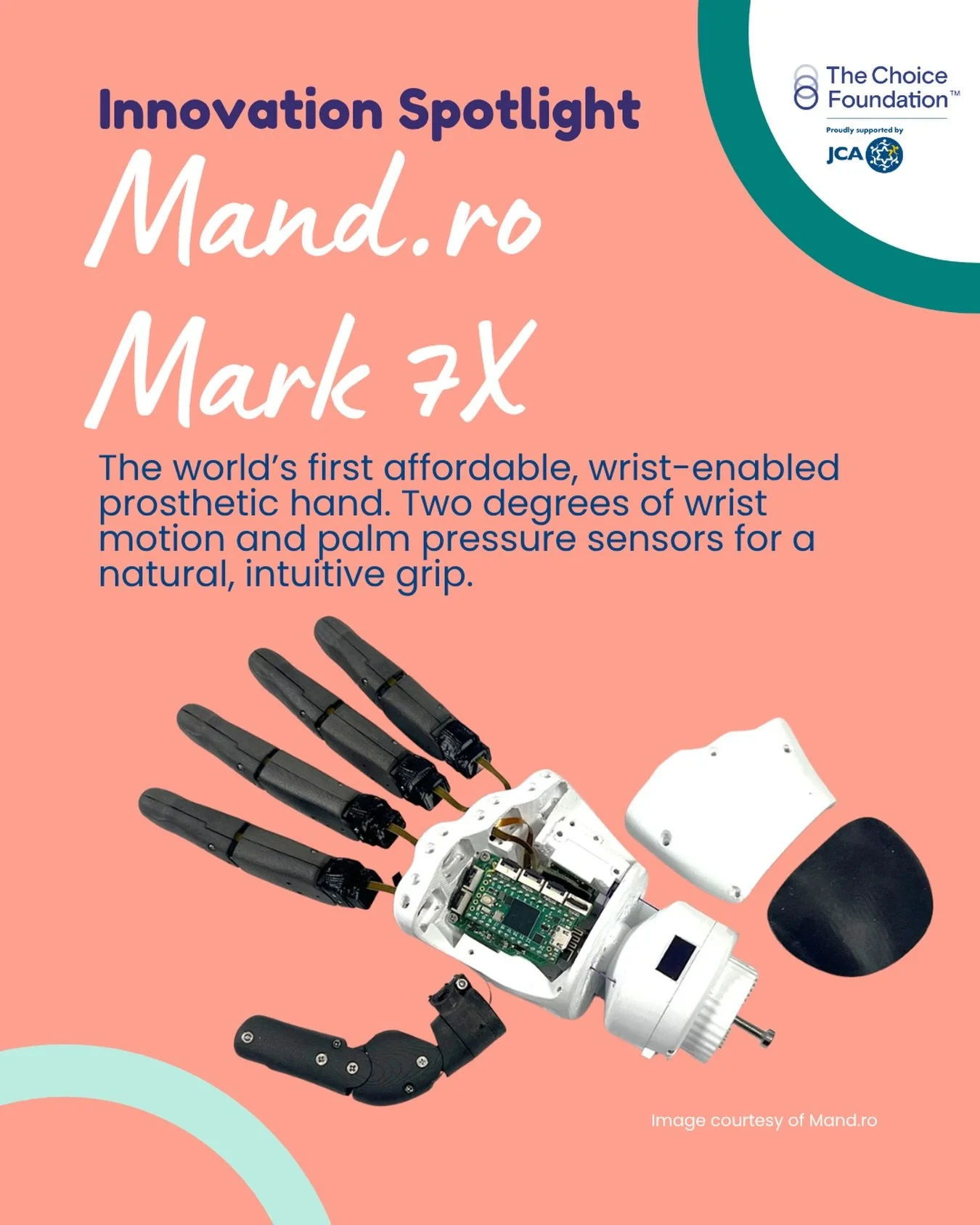 &ldquo;There shouldn&rsquo;t be anyone who cannot afford a prosthetic limb because of money.&rdquo; 🦾✨

That is the mission behind Mand.ro. Their newest innovation, the Mark 7X, is a 2026 breakthrough that packs advanced robotics into a design that 
