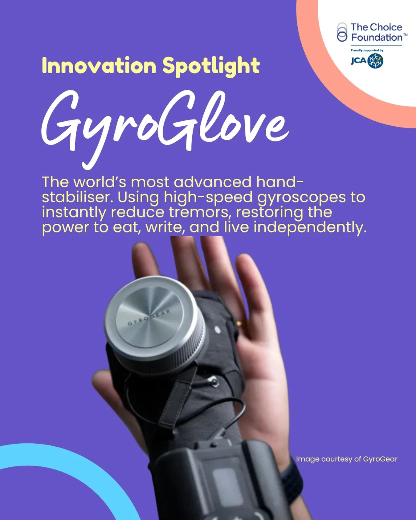 TECH TUESDAY: &ldquo;It makes my hand feel like it&rsquo;s moving through thick syrup -smooth and controlled.&rdquo; ☕🦾

For the 200 million people living with Parkinson&rsquo;s or Essential Tremors, simple tasks like holding a glass of water can fe