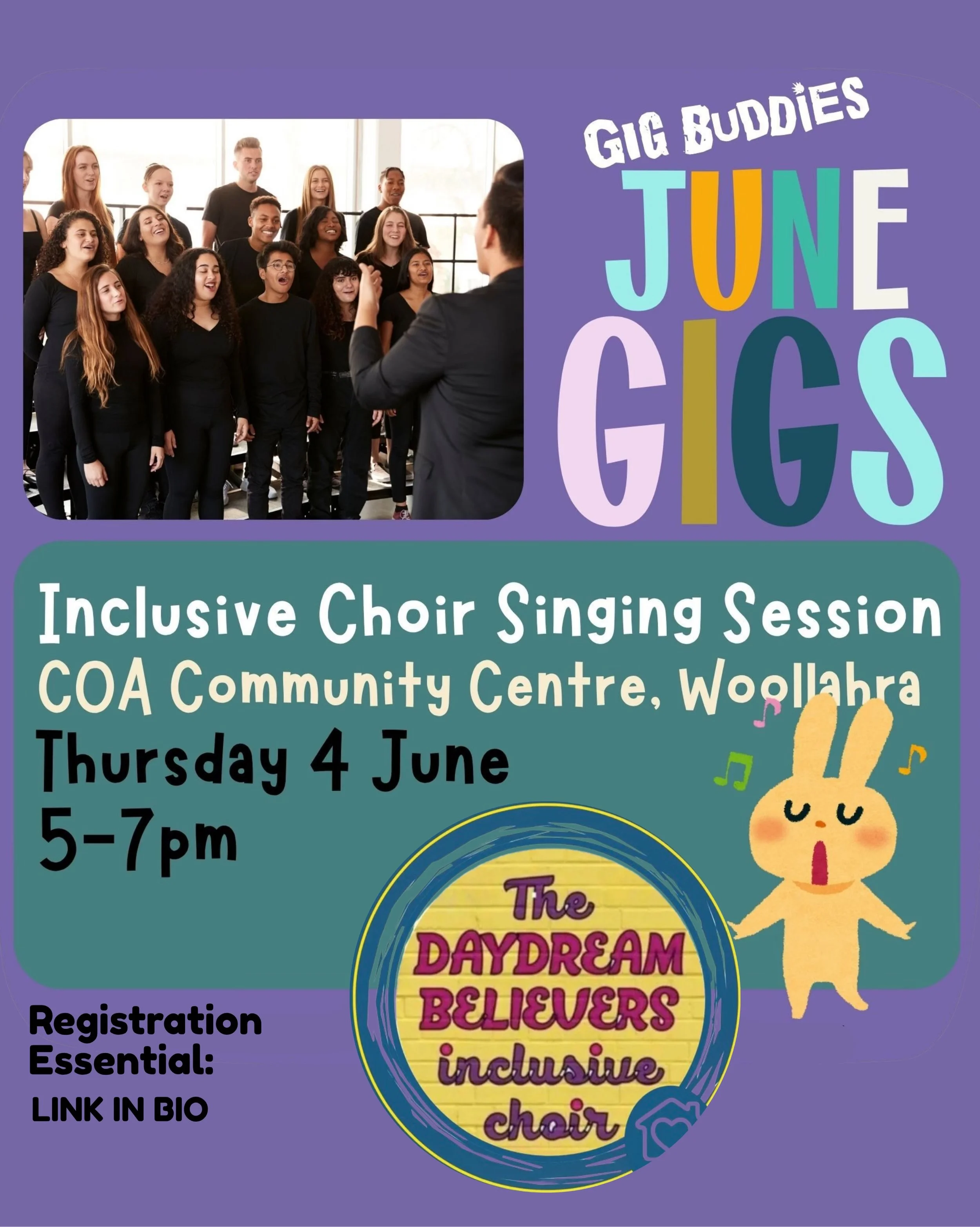 Love to sing? Come along to an uplifting and inclusive evening of music hosted by the Daydream Believers Choir, accompanied by a professional pianist.

From Disney classics and musical favourites to pop hits and rock &amp; roll, there&rsquo;s somethi
