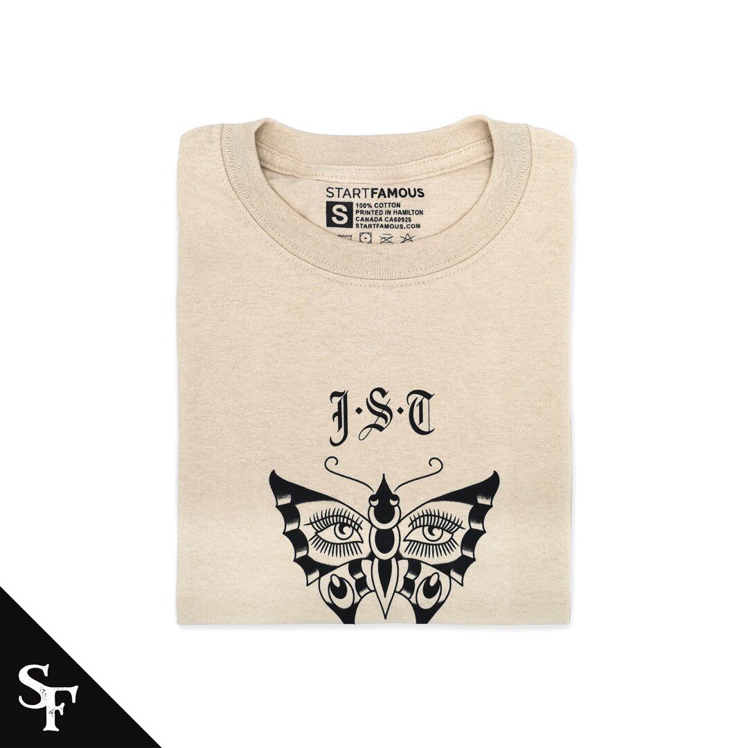 [FROM THE ARCHIVES] Butterfly tees for our friends at @johnstreettattoo 
-
-
-
#startfamous #screenprinting #screenprinters #hamont #hamontmakers #design #photography #picoftheday #graphicdesign #printshop #tshirtdesign #tshirt #apparel #apparelbrand