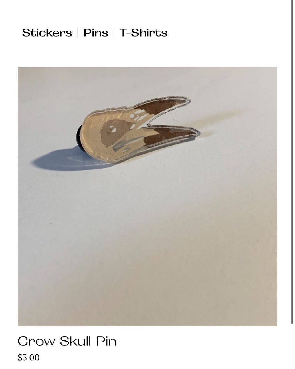 WEBSITE IS NOW UP!!! Only have one product available at the moment. Only 50 available. Link in bio!

#punk #smallbusiness #smallbusinessowner #punkfashion #punkpins #vivalapunk #skull #crow #art #custommade #supportsmallbusiness #punkaesthetic #punkr