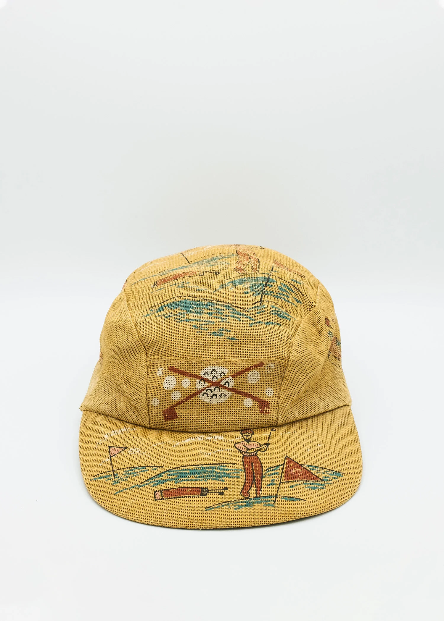 Vintage 1950's Golf Cap — Rolins Sporting Club