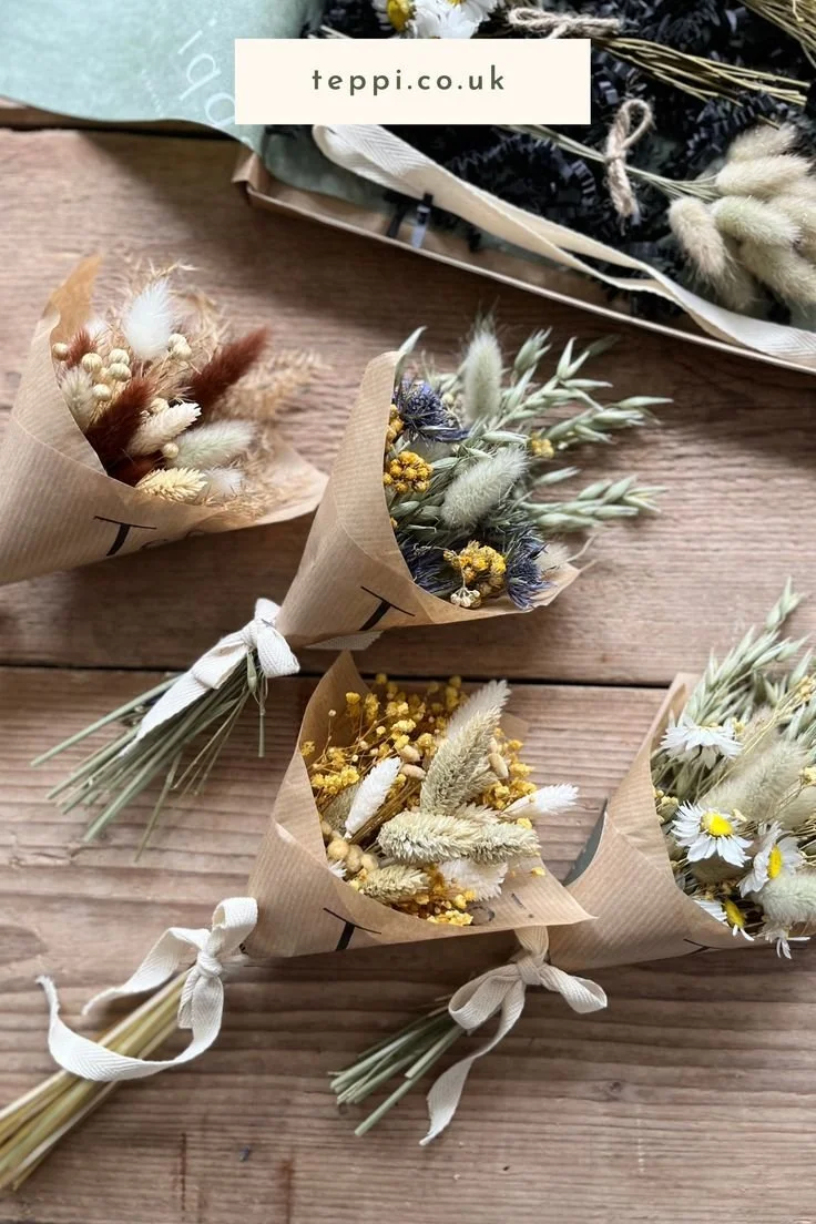 Mini Dried Flower Bouquets _ Boho Style.jpeg