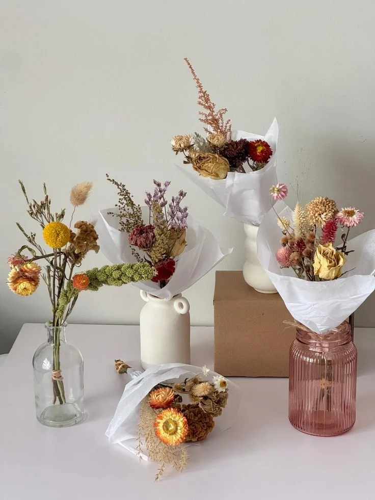 Natural Dried Flower Mini Bouquet_ Ethereal Home Decor.jpeg