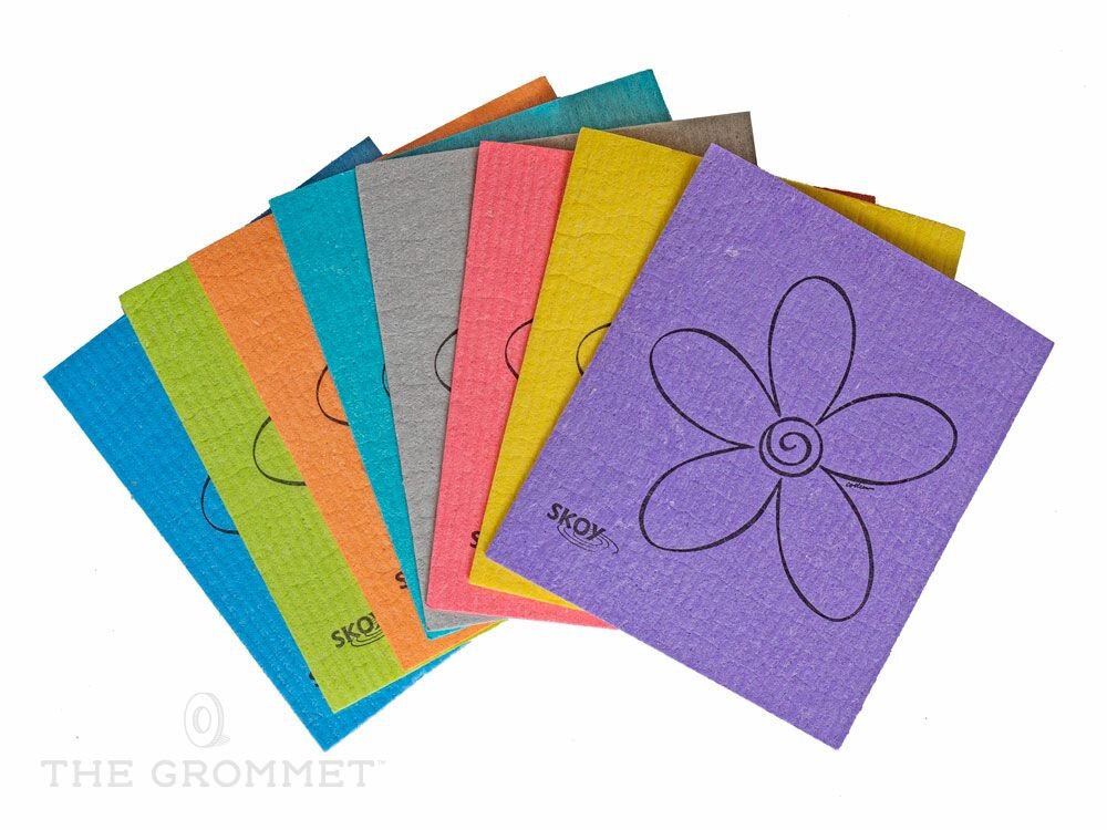 Skoy Cloth 4 Pack Flower
