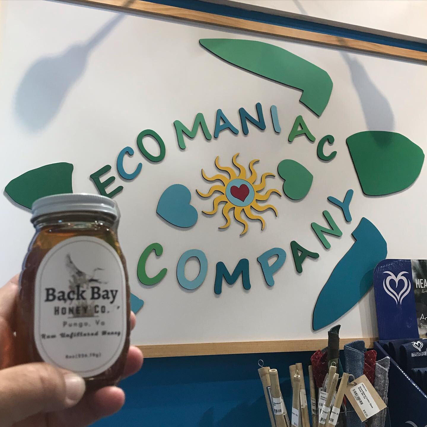 Just added to our booth at @paintedtreevirginiabeach &hellip; yummy local honey from my friends Wes and Holly at @backbayhoneyco . Go grab some Virginia Beach honey from Booth A4 (or @theworldbouquet in D9)and support local bees and local beekeepers.