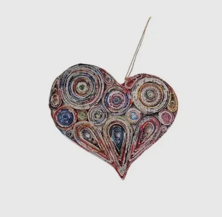 Upcycled Paper Lopsided Heart.jpeg