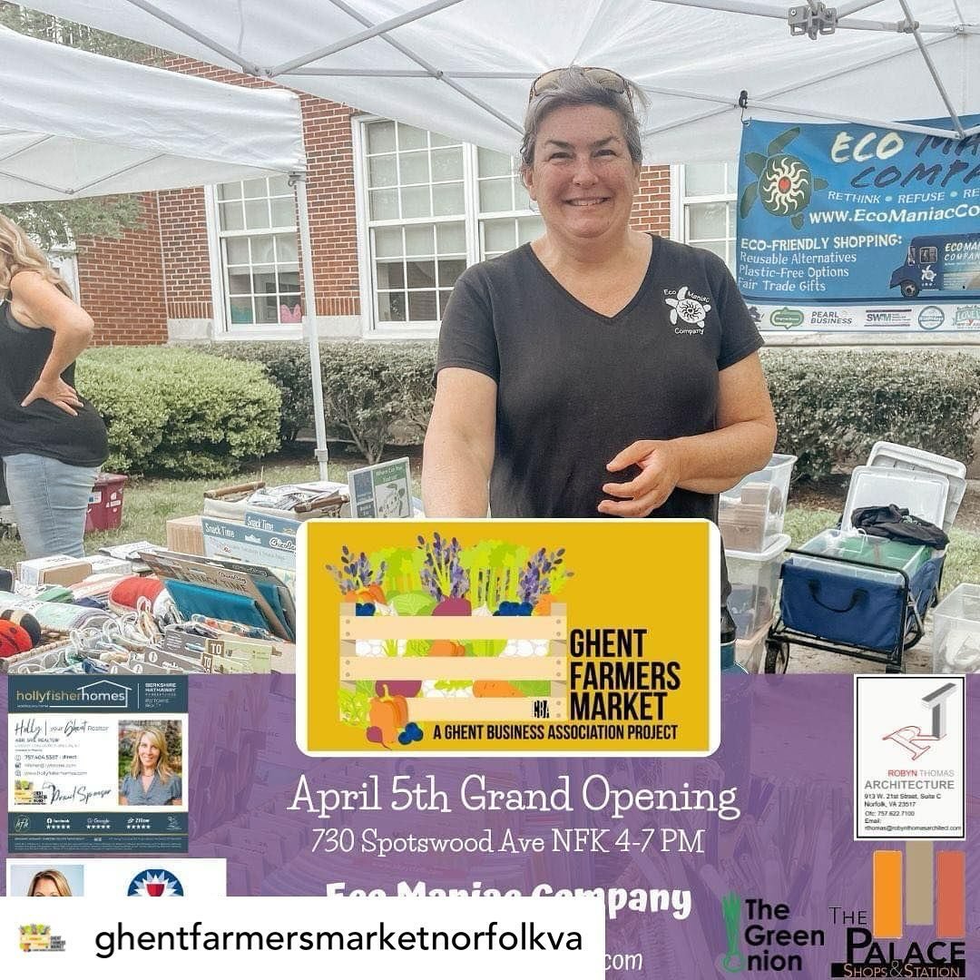 Who&rsquo;s coming out to the @ghentfarmersmarketnorfolkva tomorrow? 
Posted @withregram &bull; @ghentfarmersmarketnorfolkva Get ready to experience the best of Ghent at The Ghent Farmers Market&rsquo;s grand opening on April 5th (rain date: April 12