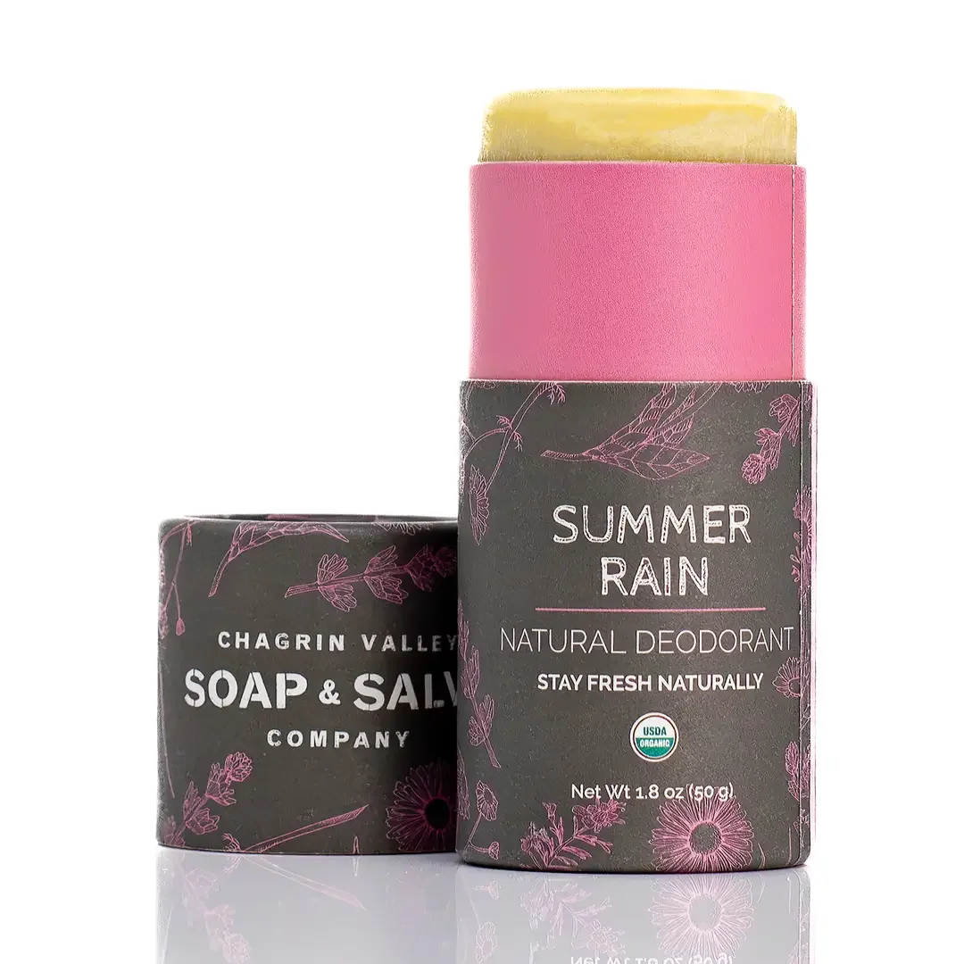 Organic Deodorant Stick Coconut Stick Summer Rain.webp