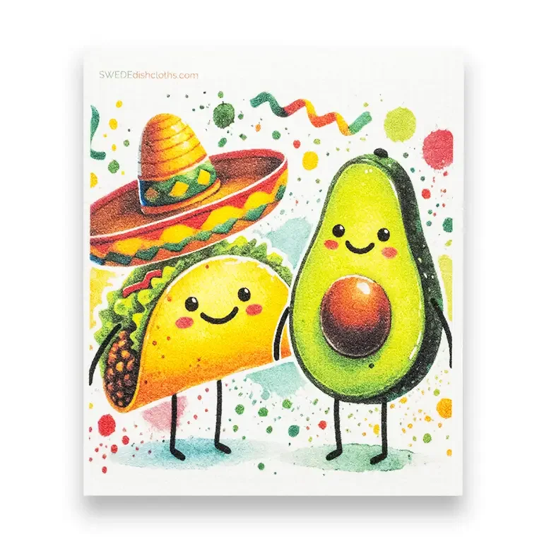 Swedish Dishcloth Taco & Avocado.webp