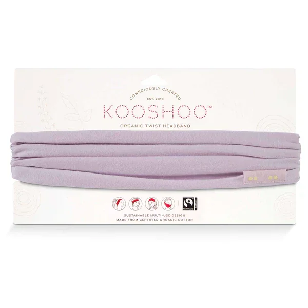 KooShoo Twist Headband Lavender Glow.webp