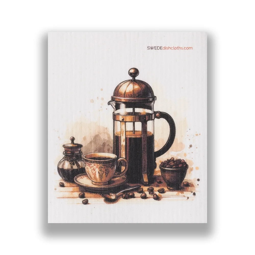 Swedish Dishcloth French Press.webp