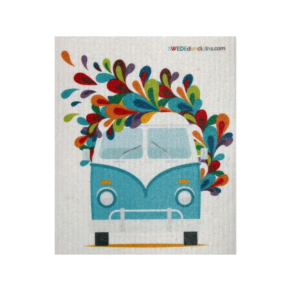 Swedish Dishcloth Hippiebus.webp