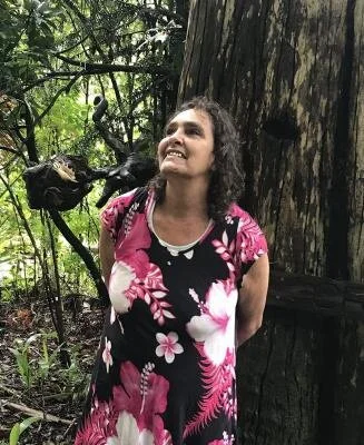 A morning in the rain with Aunty Bev