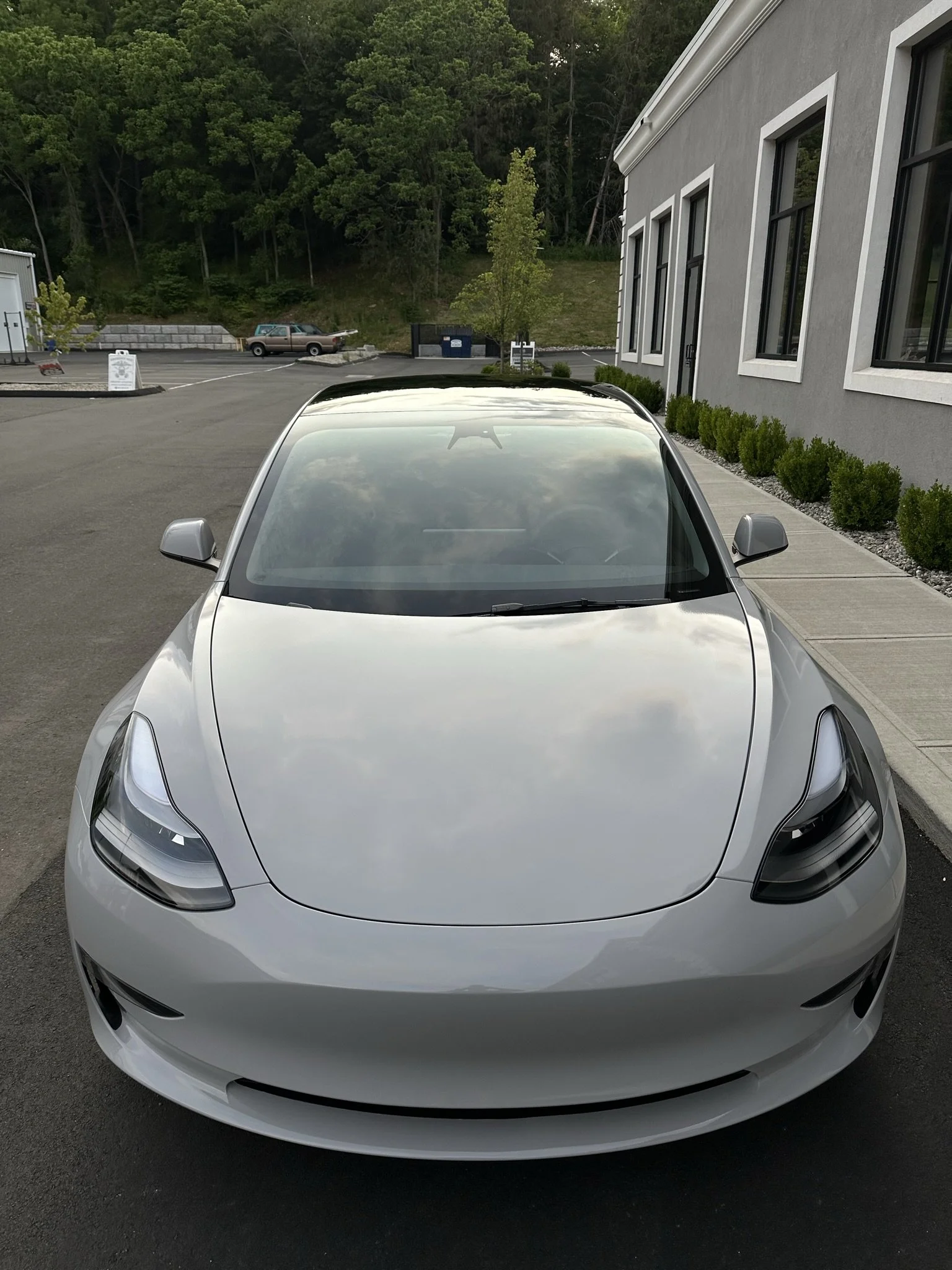 Model 3 Chalk White Wrap — Automotivated Connecticut