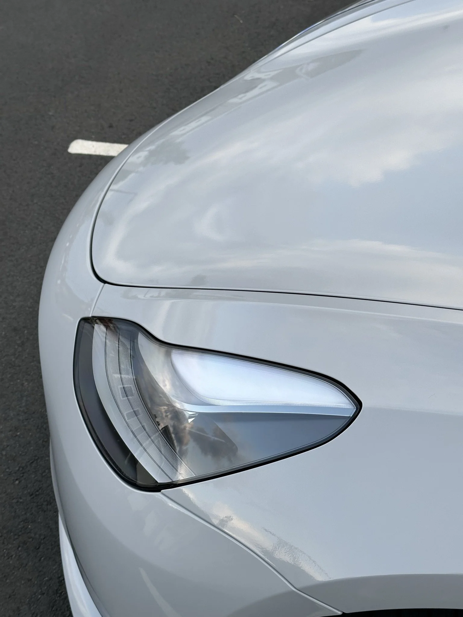 Model 3 Chalk White Wrap — Automotivated Connecticut