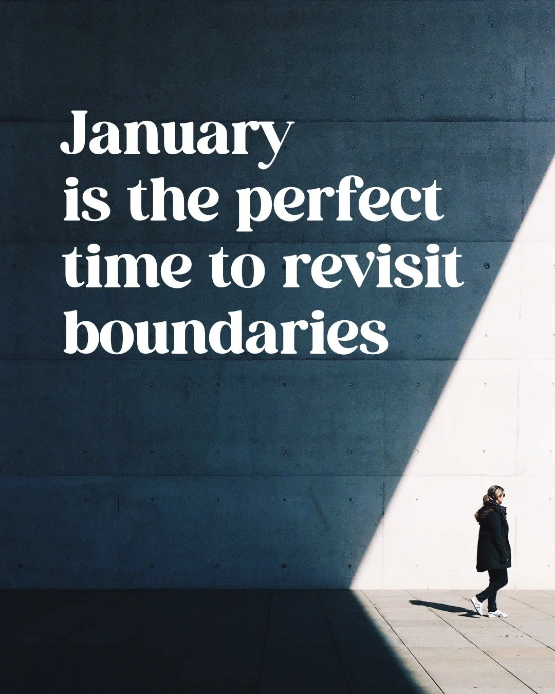 January offers a natural pause, a chance to reflect on what drained you last year and what you want to protect moving forward.

Boundaries don&rsquo;t make you difficult or distant. They make your life sustainable.

Which boundary is calling for atte