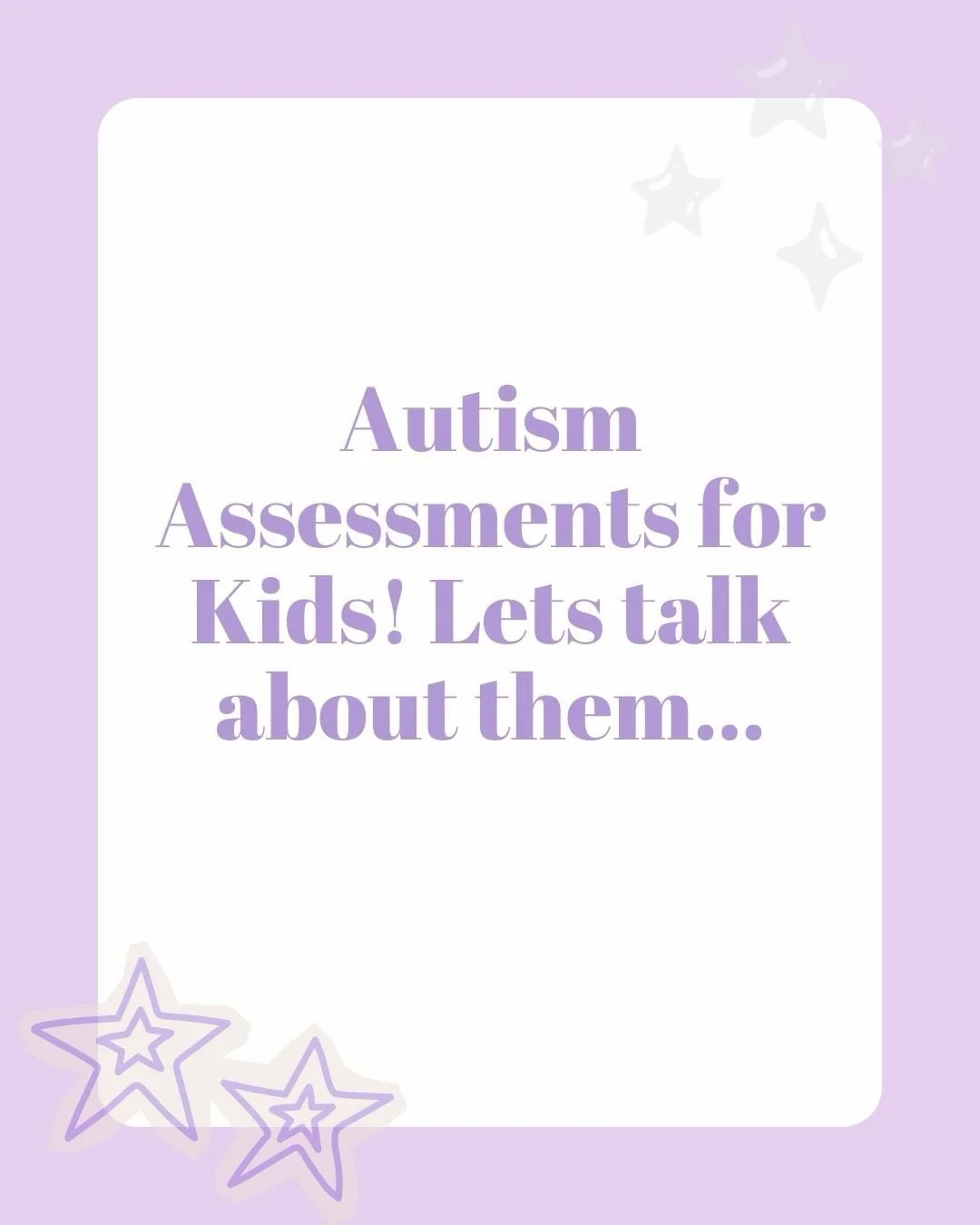 At Graham Psychology, we provide comprehensive autism assessments, which include a cognitive assessment alongside the ADOS-II, with no waitlists. 
For more information or to book, please see our website (link in bio) or call us on 03 8838 8687

 #Aut