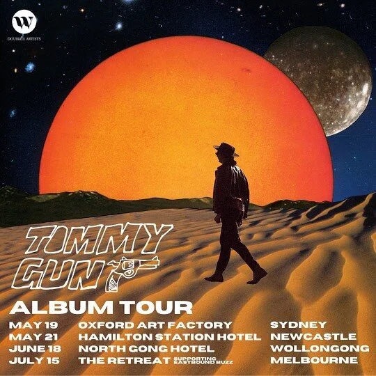 TOUR TIME! To celebrate the release of our debut album, we are going on tour! 🚐 
SYDNEY - First 15 tickets are $5, get on it quick! Link in bio!
Newcastle and Wollongong are FREE!
Melbourne supporting @eastboundbuzz
See you soon 🎩🔫