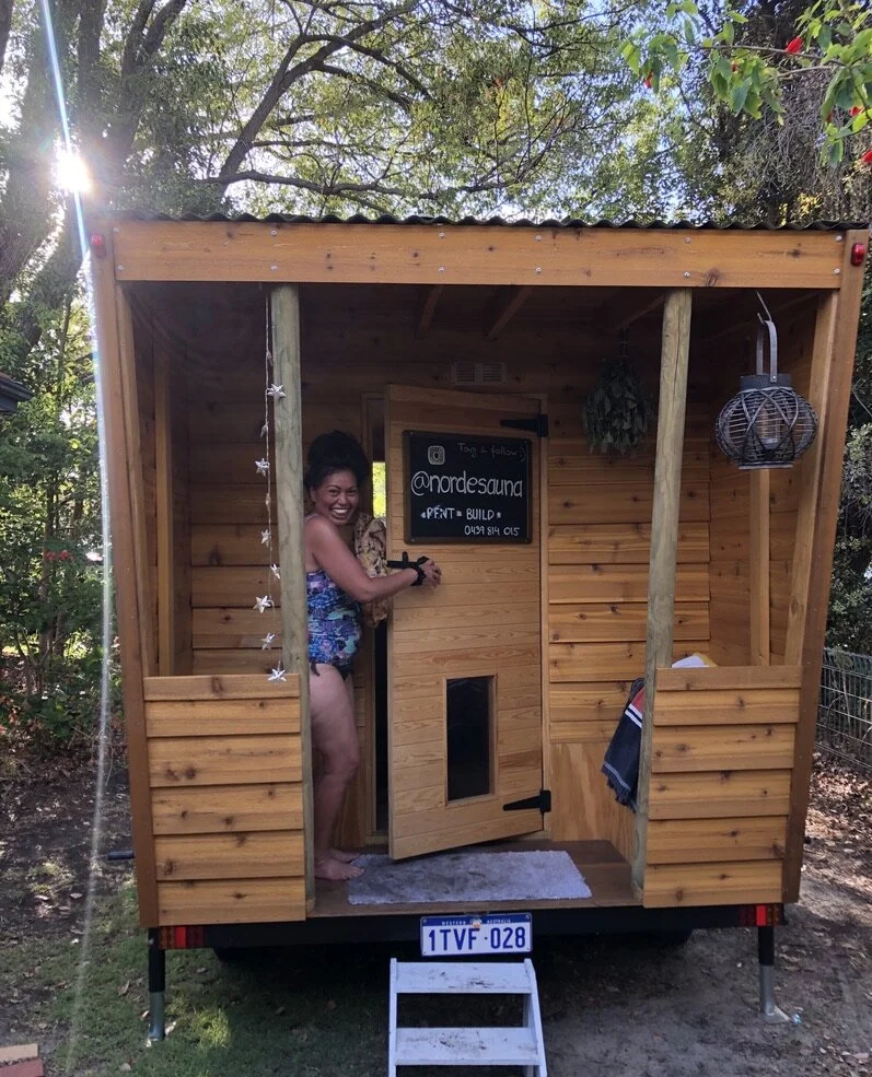 Mobile sauna hire