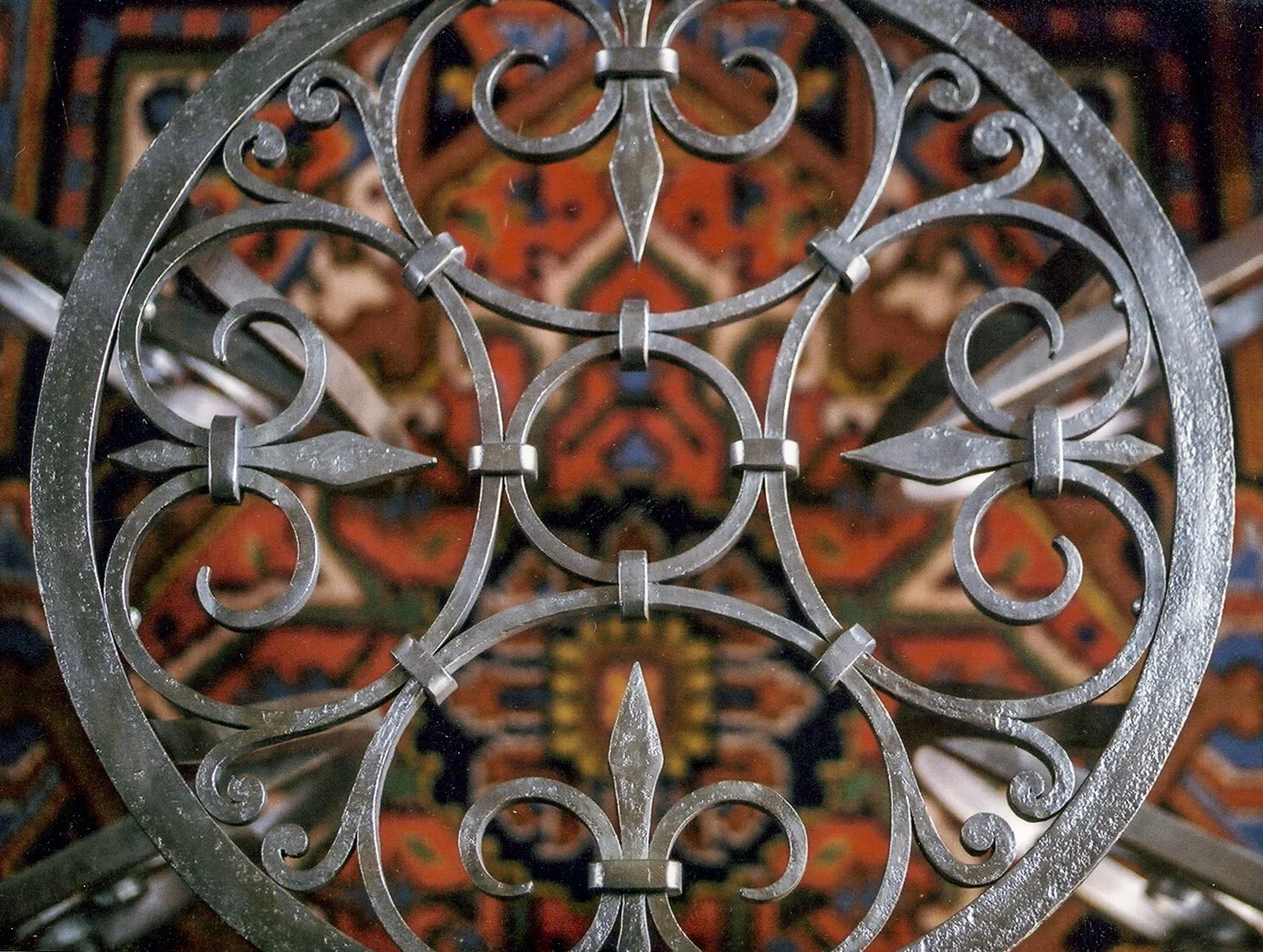 Wrought iron table